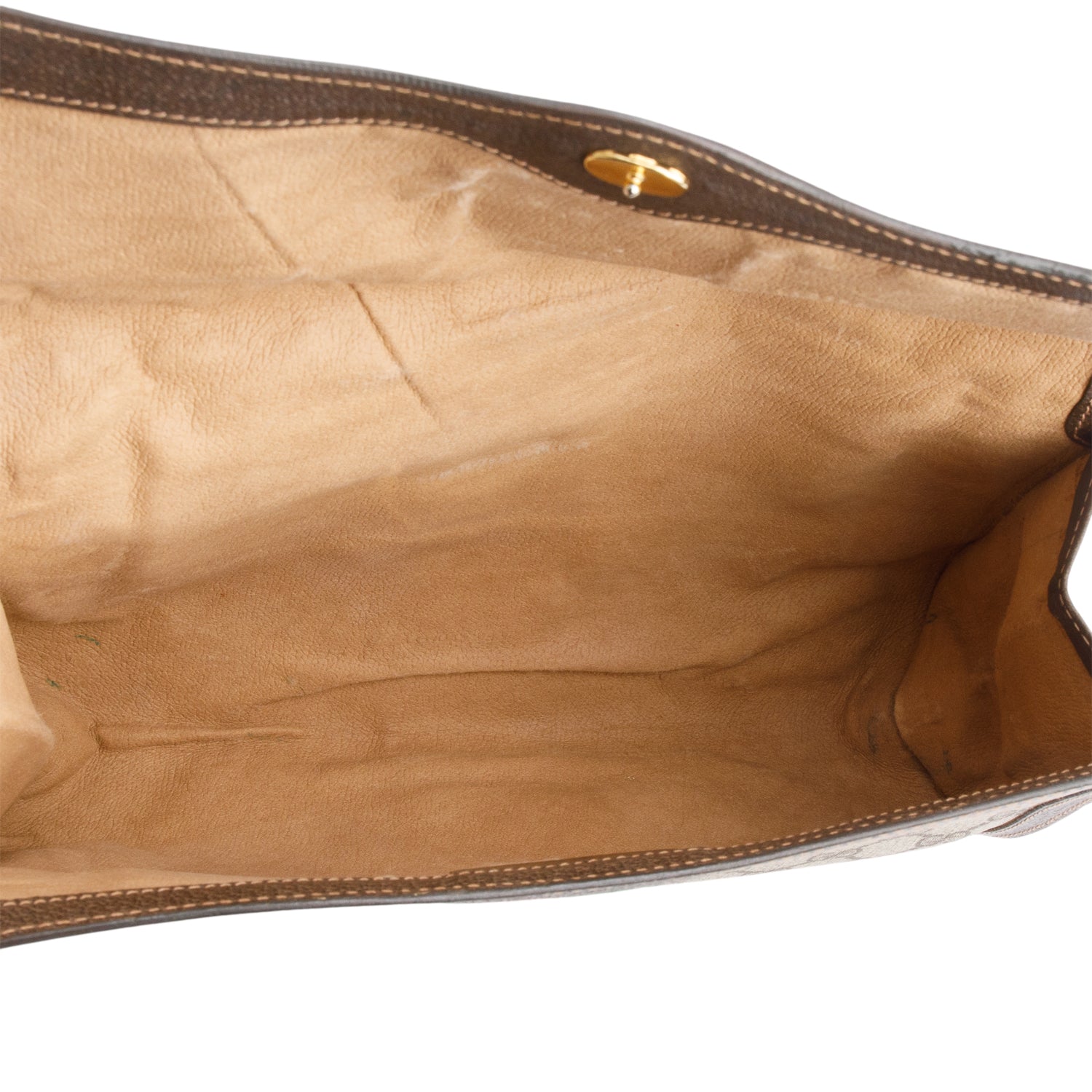 Gucci GG Supreme Monogram Web Sherry Line Clutch