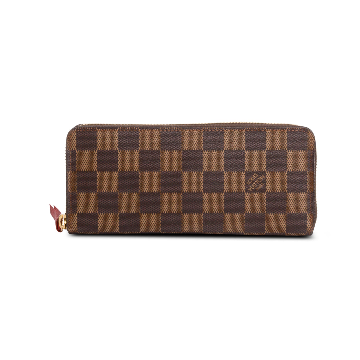Louis Vuitton Damier Ebene Clemence Wallet w/ Box
