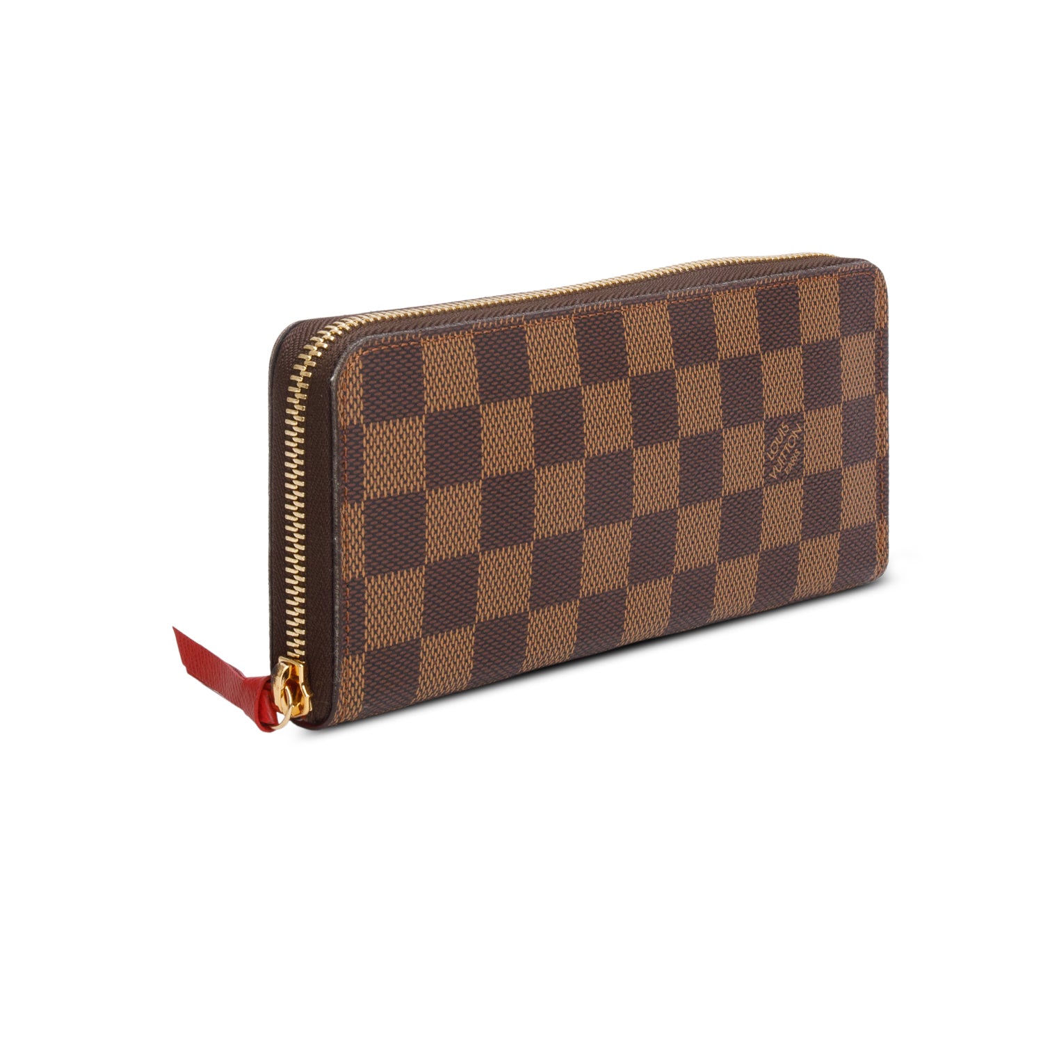 Louis Vuitton Damier Ebene Clemence Wallet w/ Box