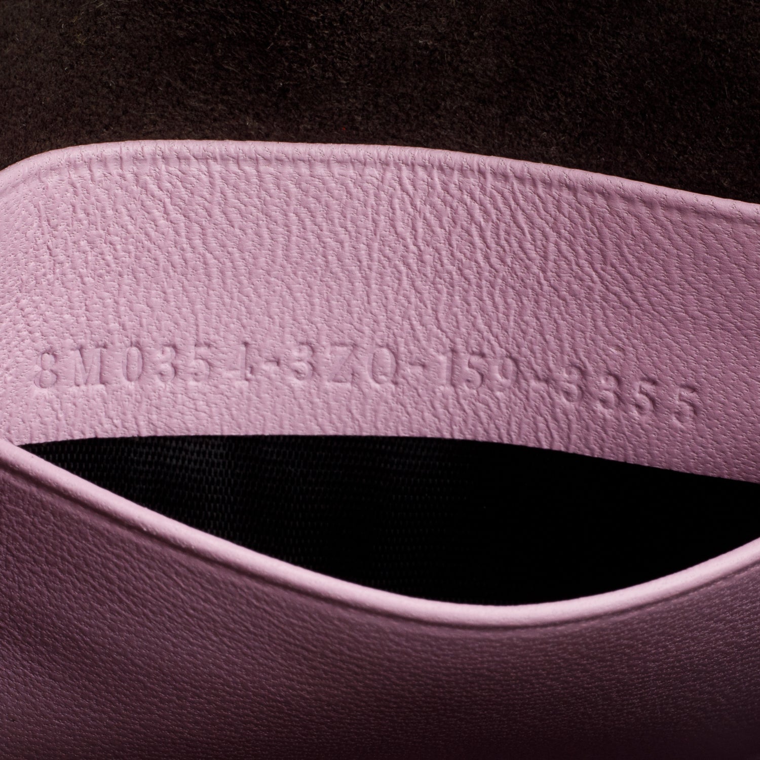 Fendi Pink Calfskin Micro Monster Baguette w/ Strap