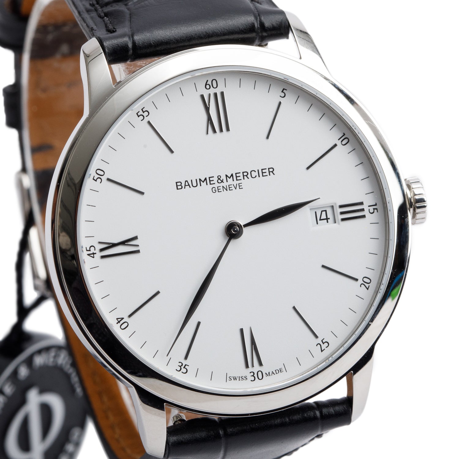 Baume & Mercier 2023 Stainless Steel Classima 40 MM Quartz Watch White Dial  M0A10323 w/ Box & Papers
