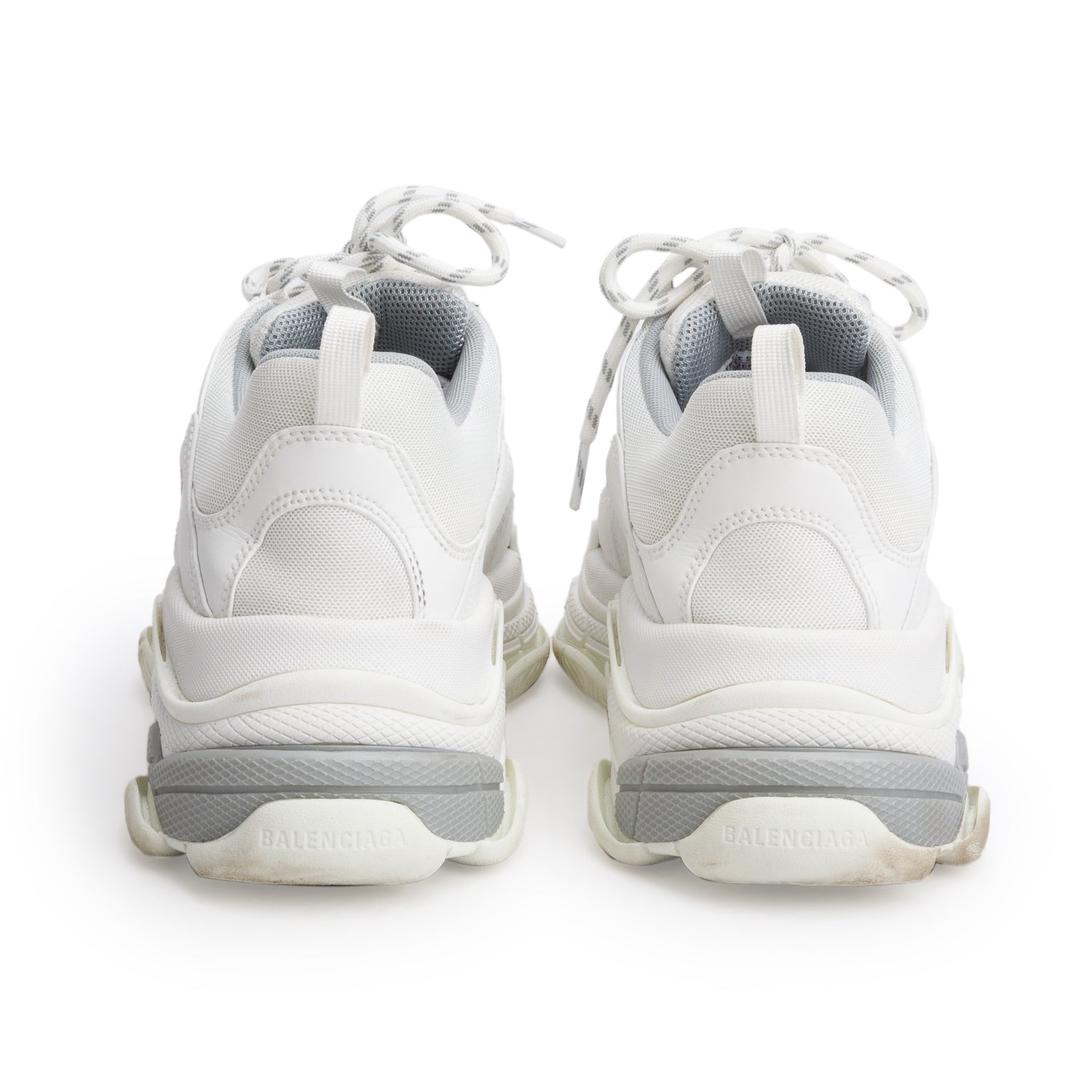 Balenciaga White Triple S Sneaker, Men's Size 43 w/ Box