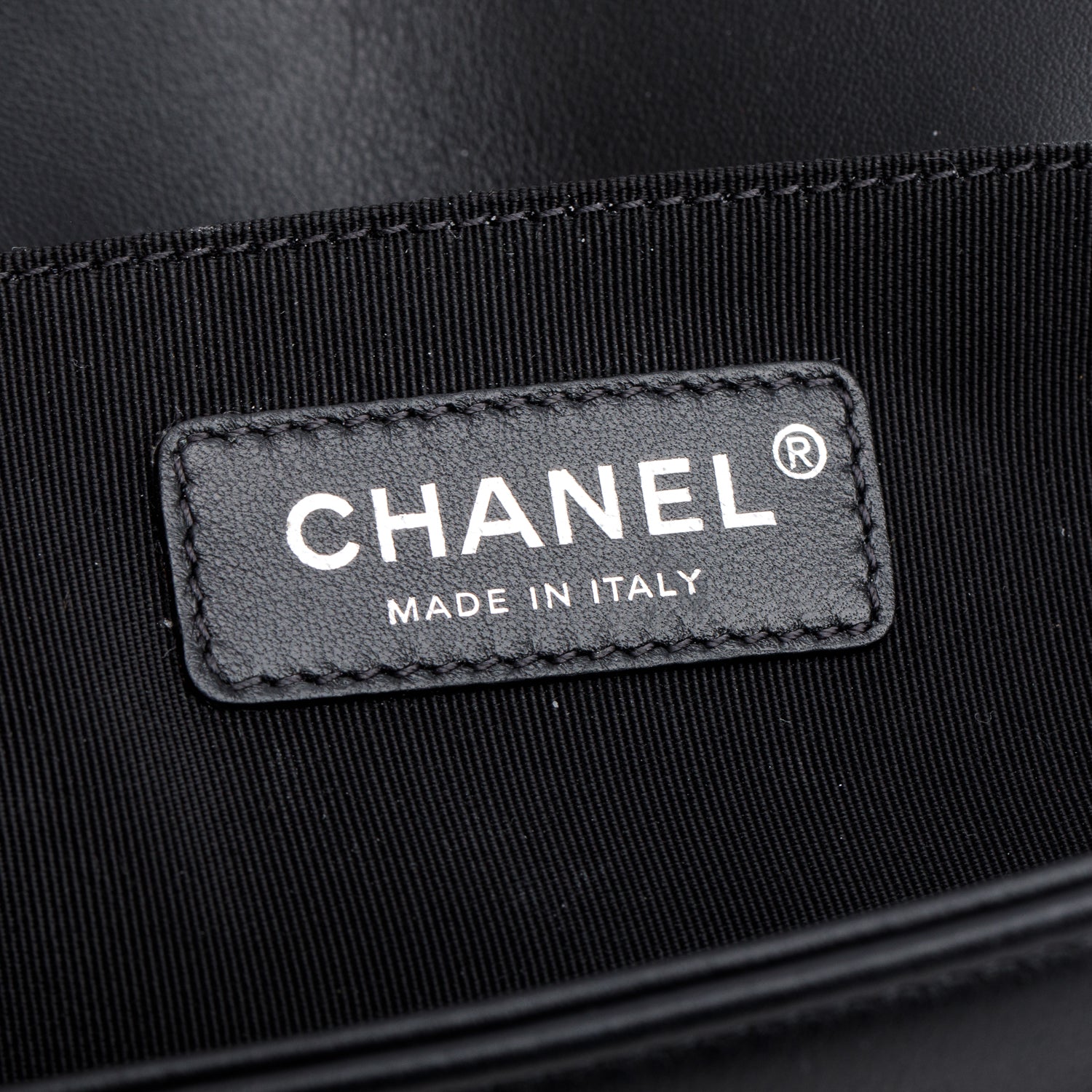 Chanel 2021 Black Quilted Lambskin Leather Medium Boy Bag w/ Box, Authenticity Card & Receipt