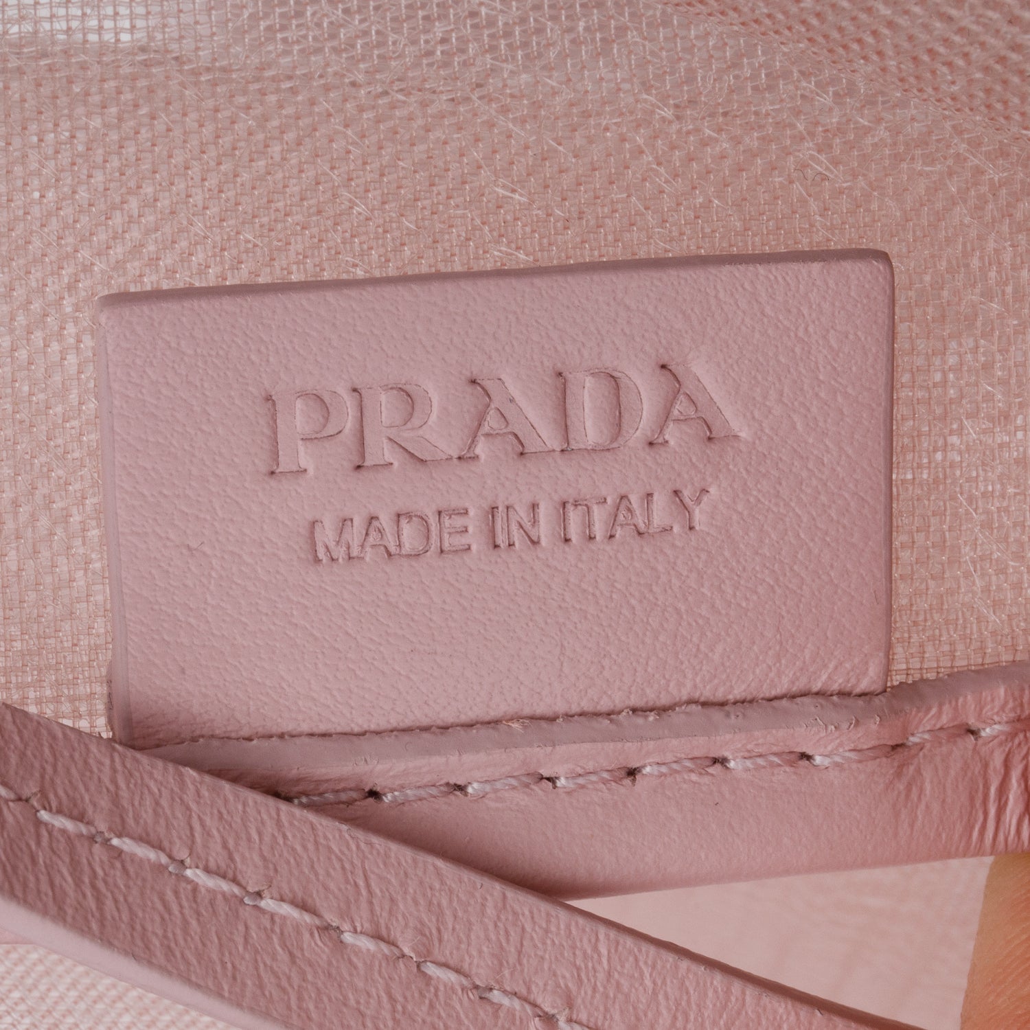 Prada Pink Sequin Mesh Large Tote Bag w/ Pouch & Authenticity Card