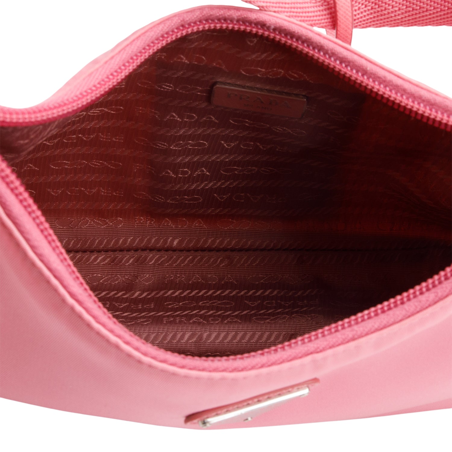 Prada Pink Re-Nylon Saffiano Re-Edition 2000 Mini Bag