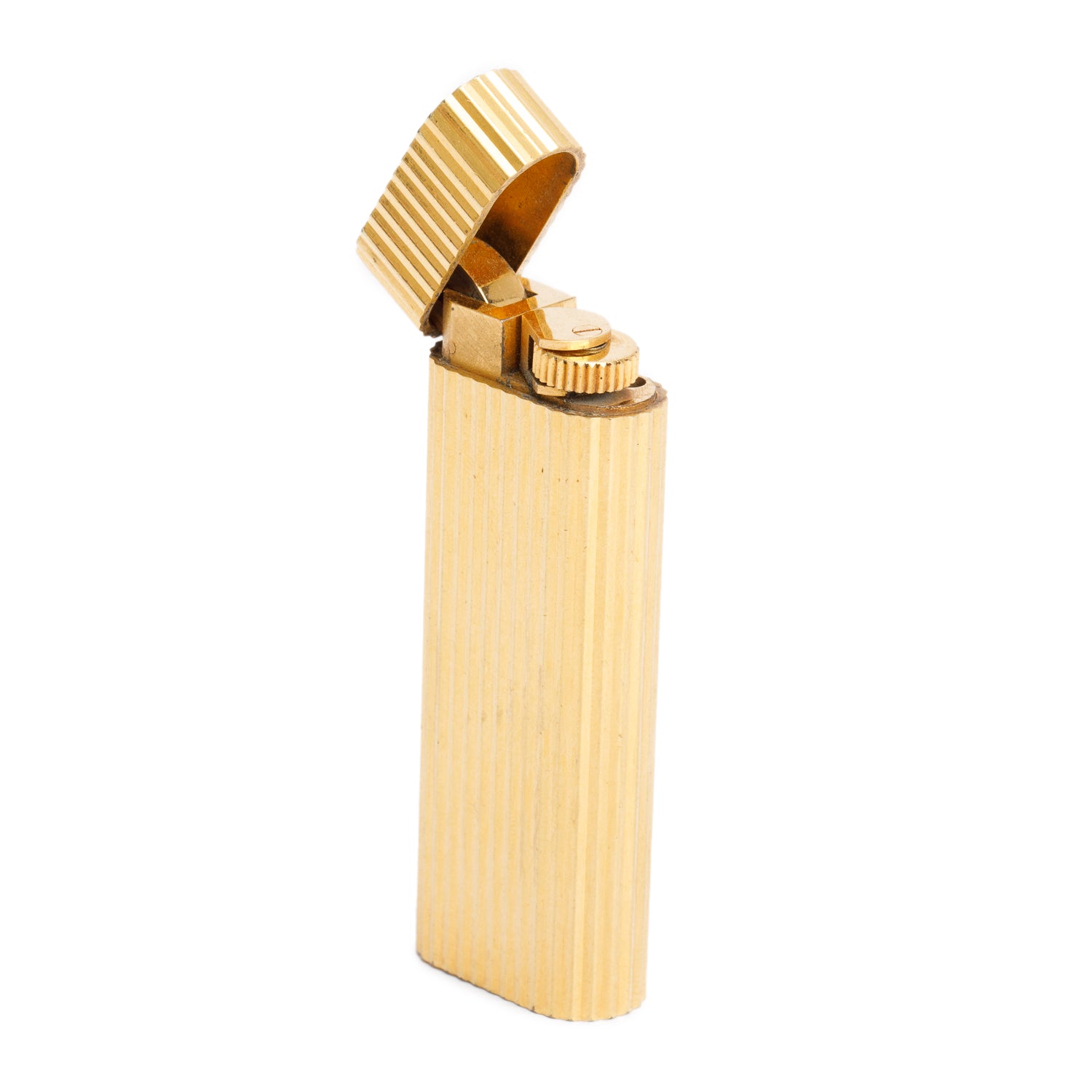 Cartier Vintage Gold-Plated Must de Cartier Lighter