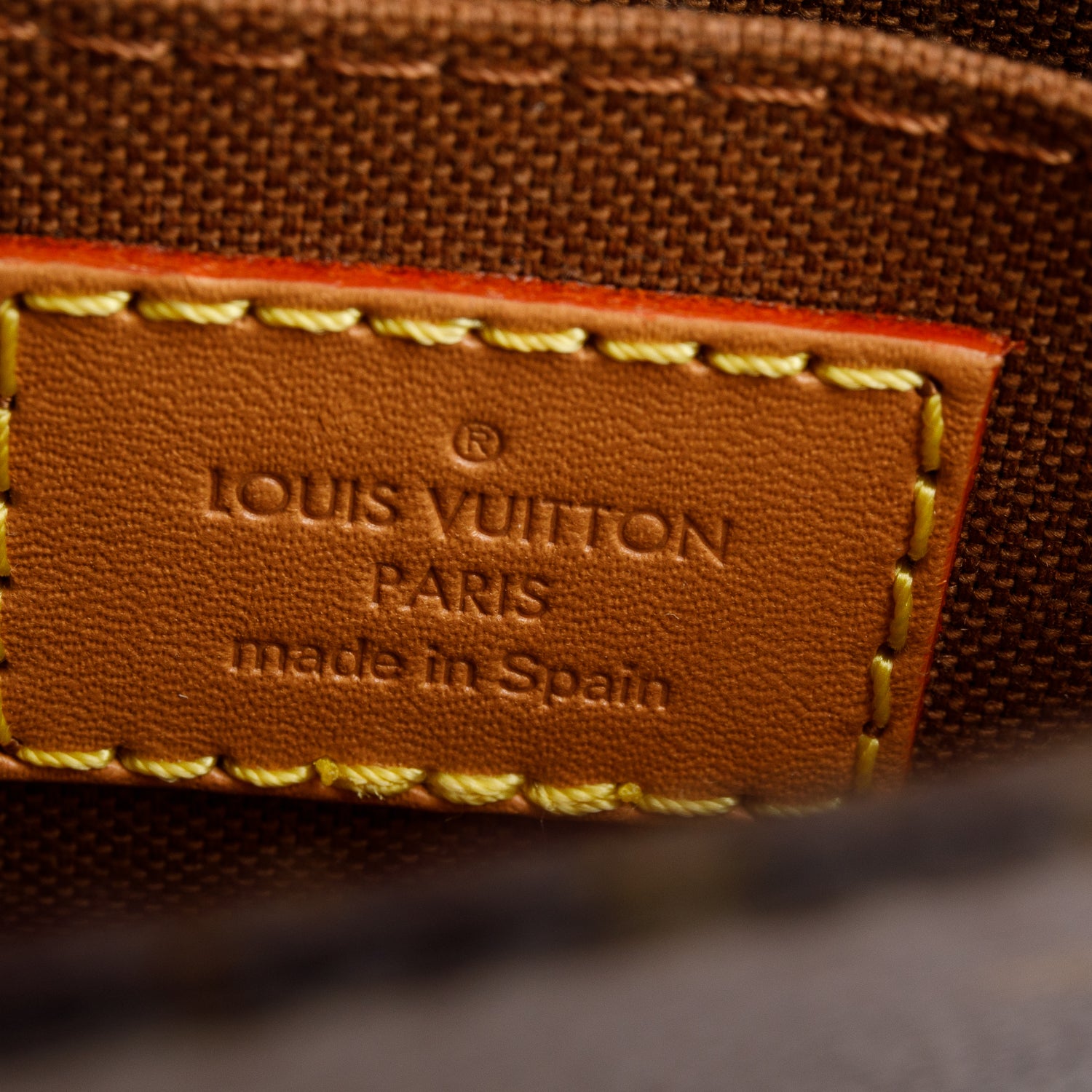 Louis Vuitton Monogram Petit Sac Plat w/ Box & Strap