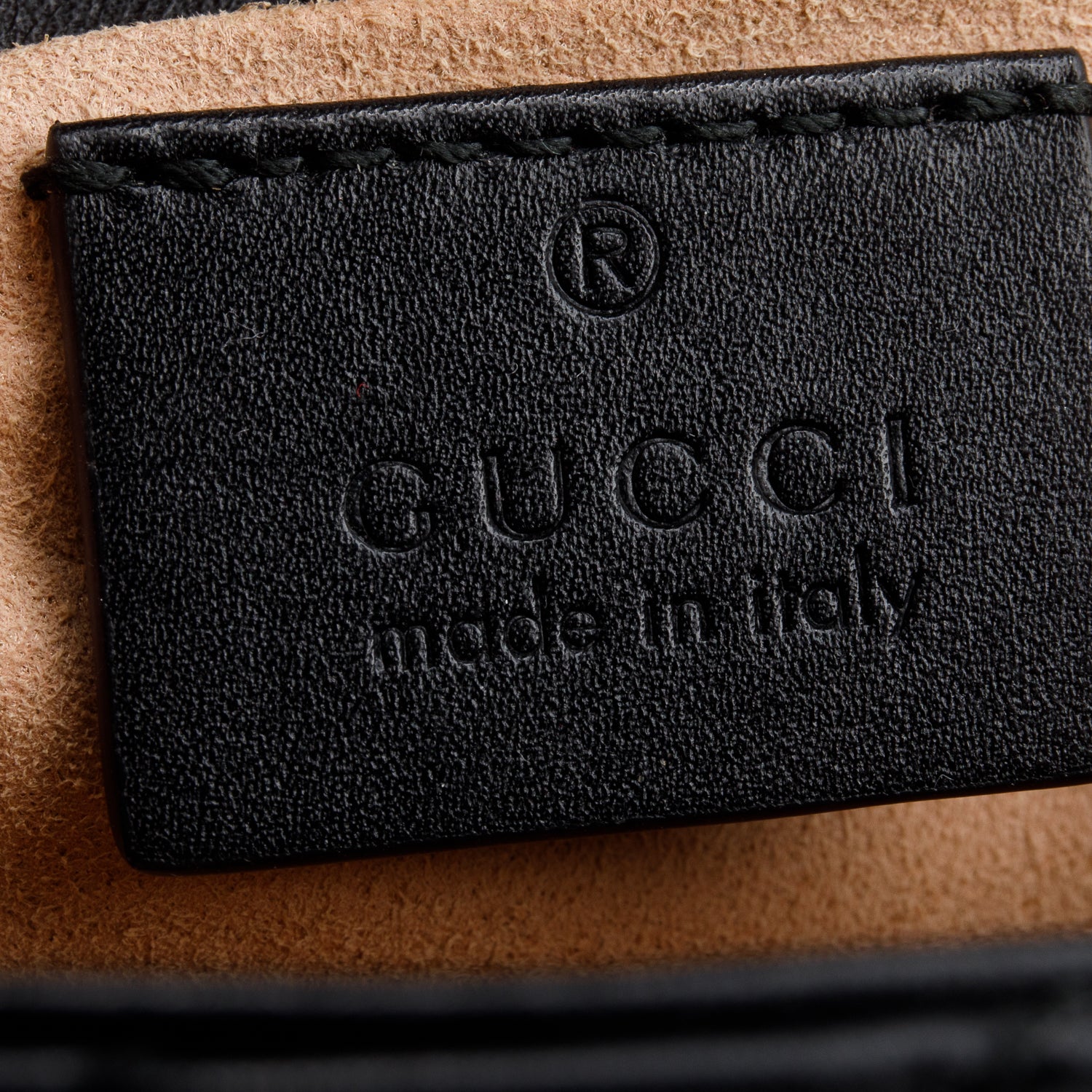 Gucci Black GG Marmont Matelasse Leather Super Mini Bag w/ Box