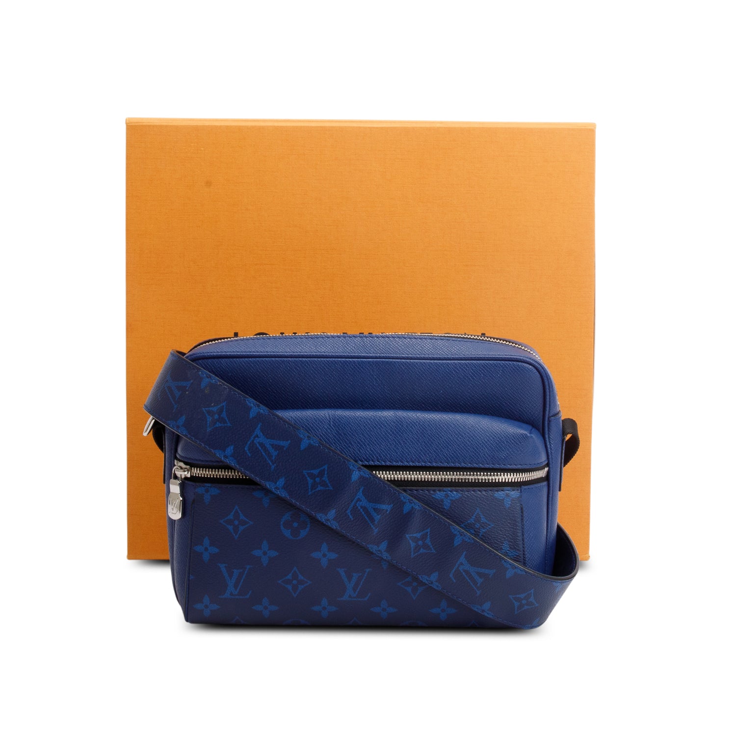 Louis Vuitton 2020 Blue Taigarama Outdoor Messenger Bag w/ Box