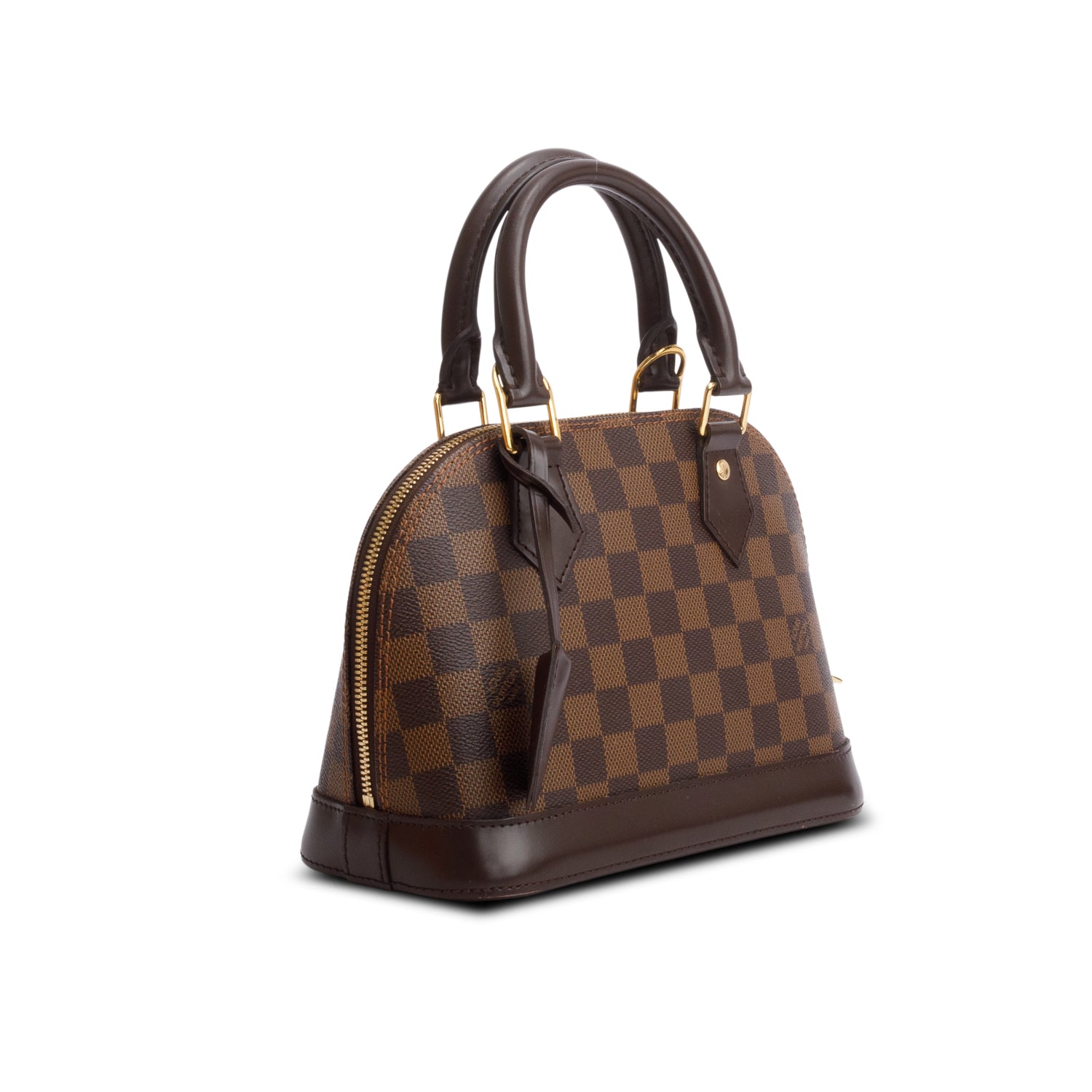 Louis Vuitton Damier Ebene Alma BB w/ Box, Strap & Receipt