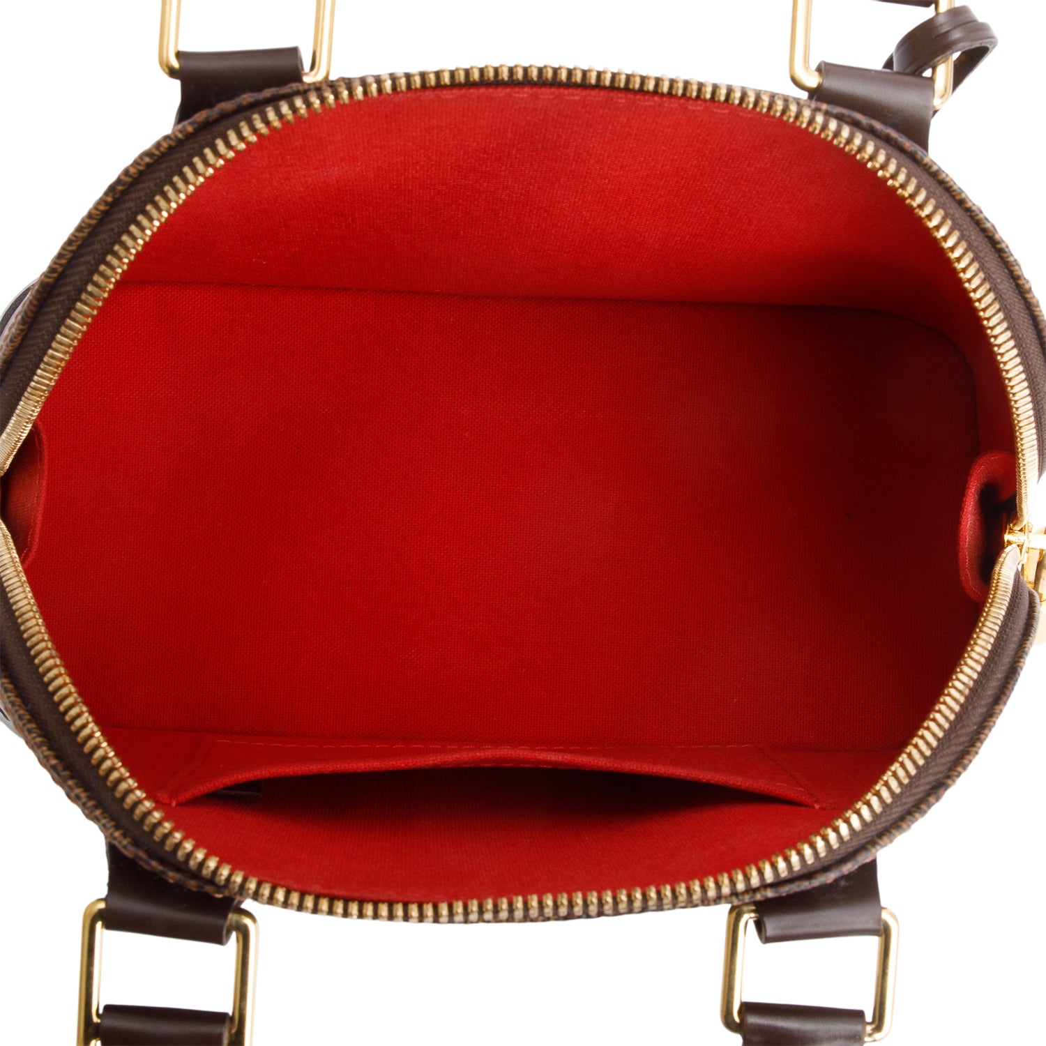 Louis Vuitton Damier Ebene Alma BB w/ Box, Strap & Receipt