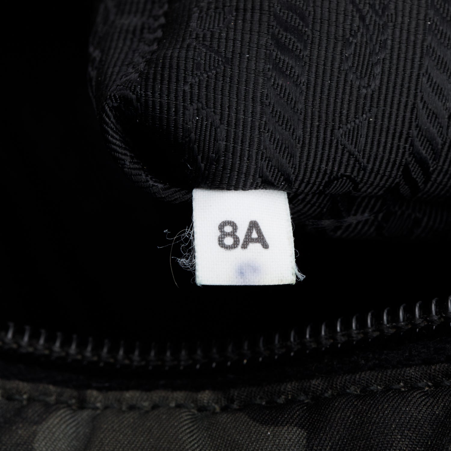 Prada Black Nylon Convertible Camouflage Small Boston Bag w/ Strap