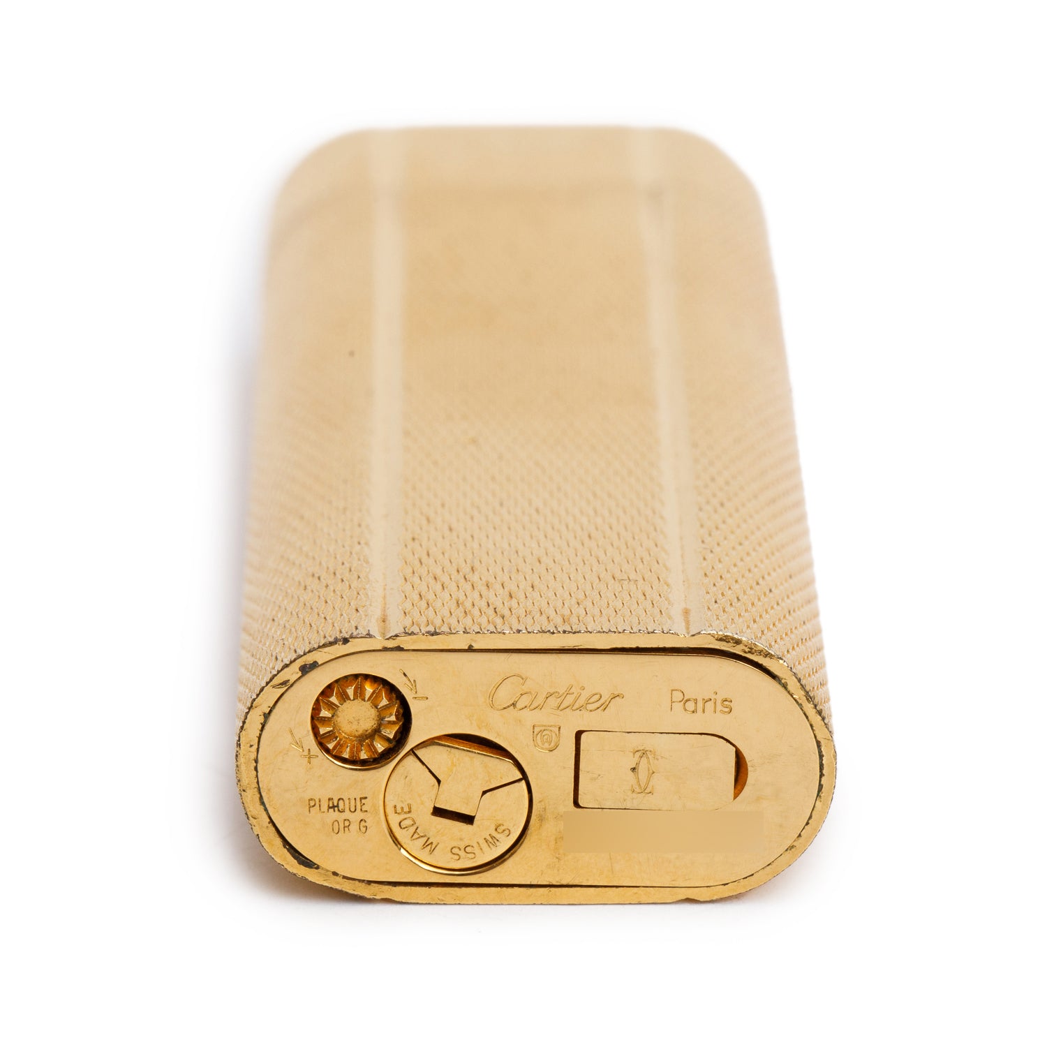 Cartier Vintage Gold-Plated Must de Cartier Lighter