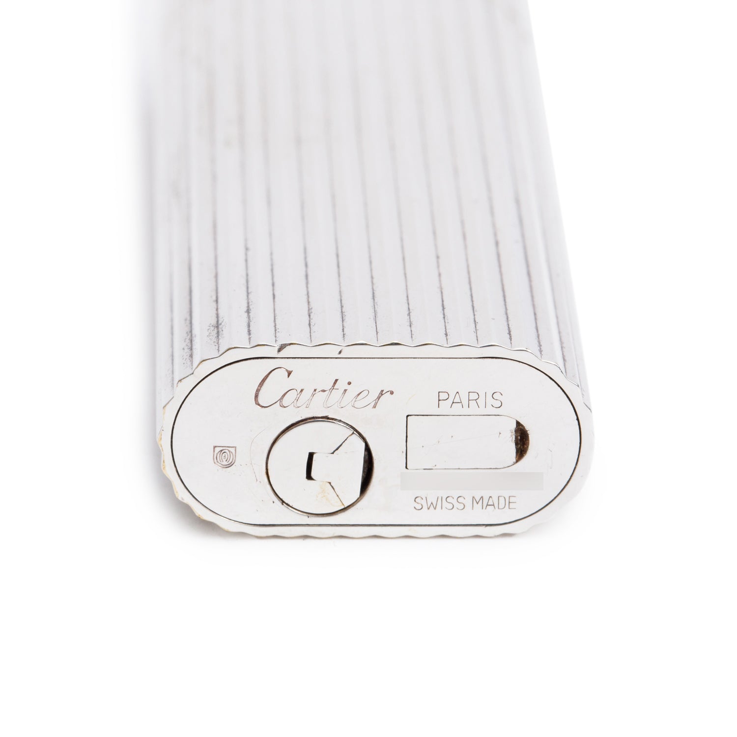Cartier Vintage Palladium-Plated Must de Cartier Lighter