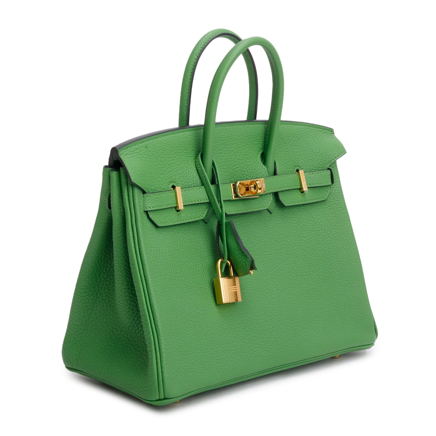 Hermes 2023 Vert Yucca Togo Birkin 25 w/ Box