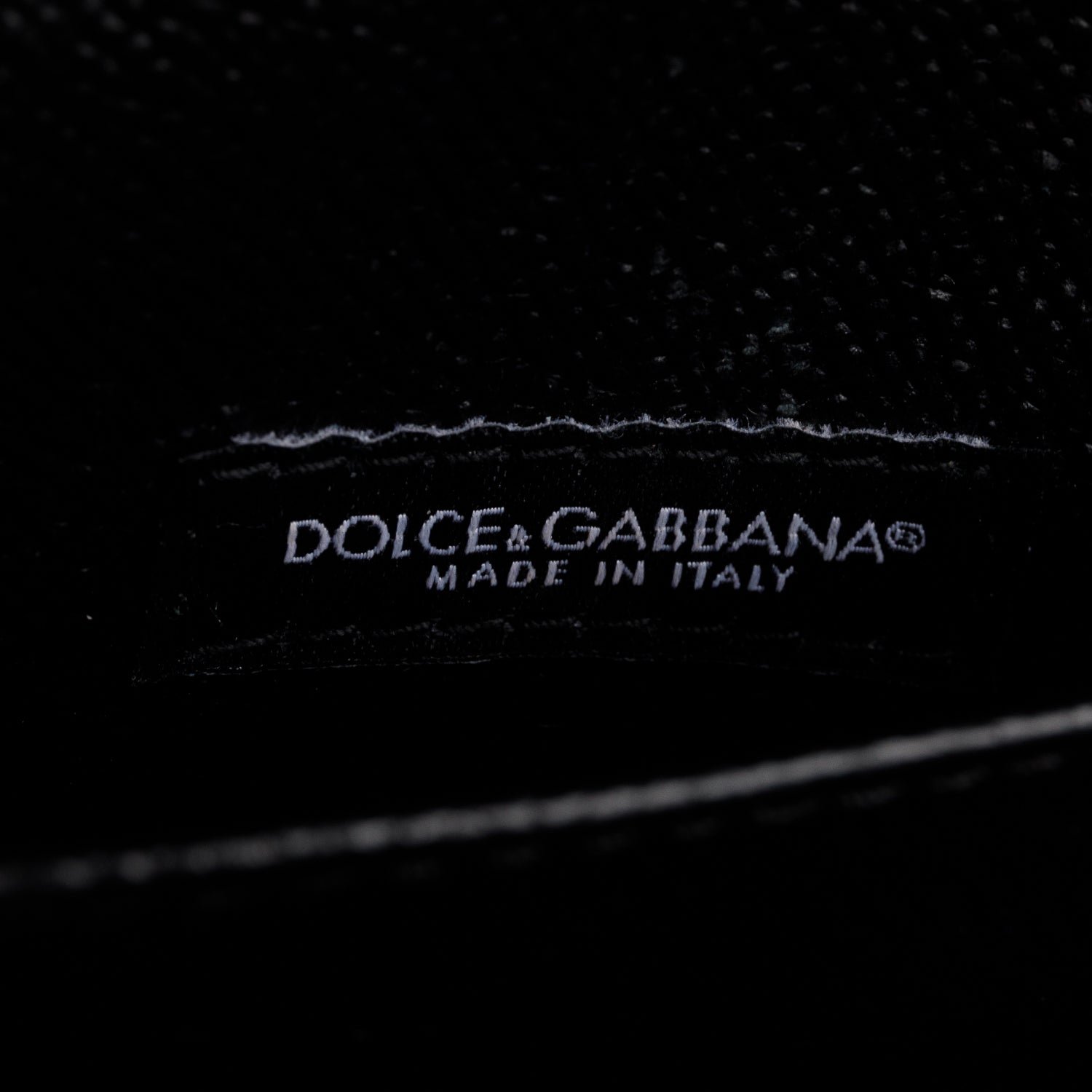 Dolce & Gabbana Black Rose Print Embellished Chain Clutch