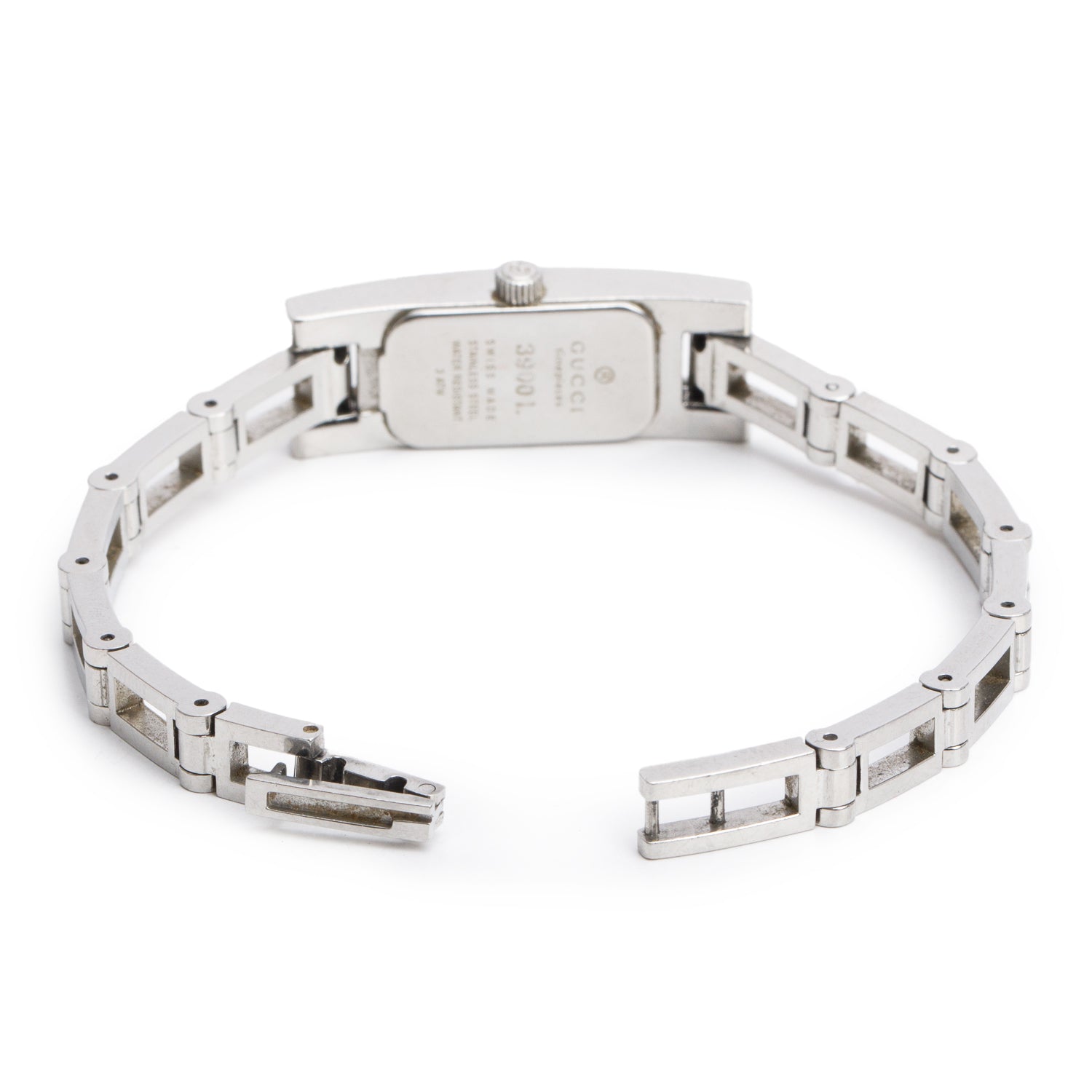 Gucci Stainless Steel 3900 Series Watch Grey Dial w/ Box & Papers