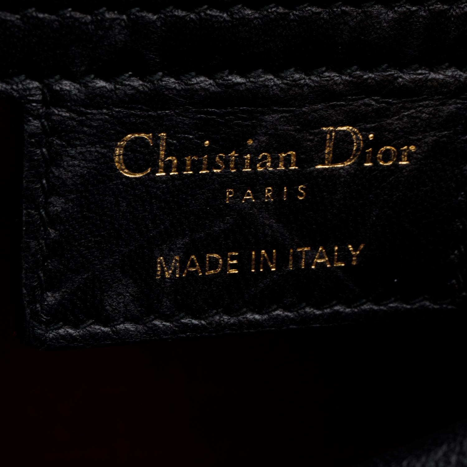 Christian Dior Black Cannage Lambskin Leather Medium Lady Dior Bag w/ Authenticity Card. Strap & Receipt