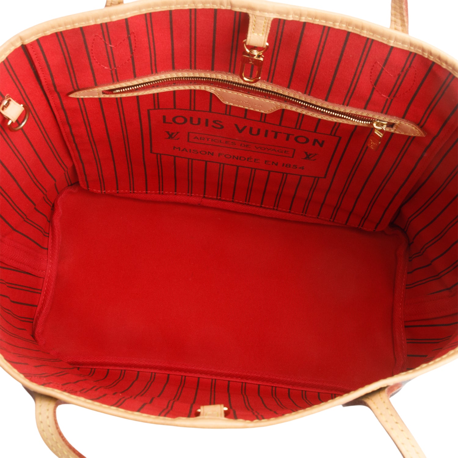 Louis Vuitton Monogram Neverfull MM w/ Pouch