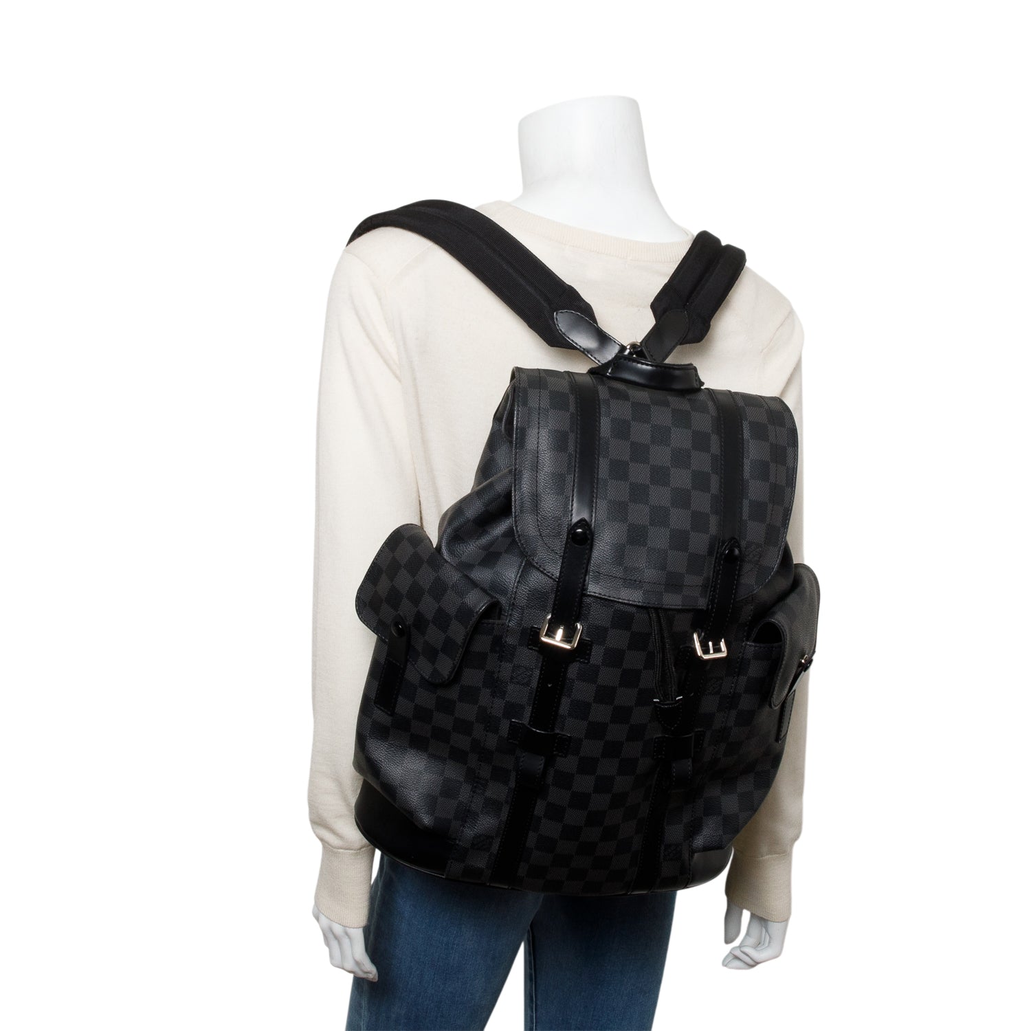 Louis Vuitton Damier Graphite Christopher PM Backpack
