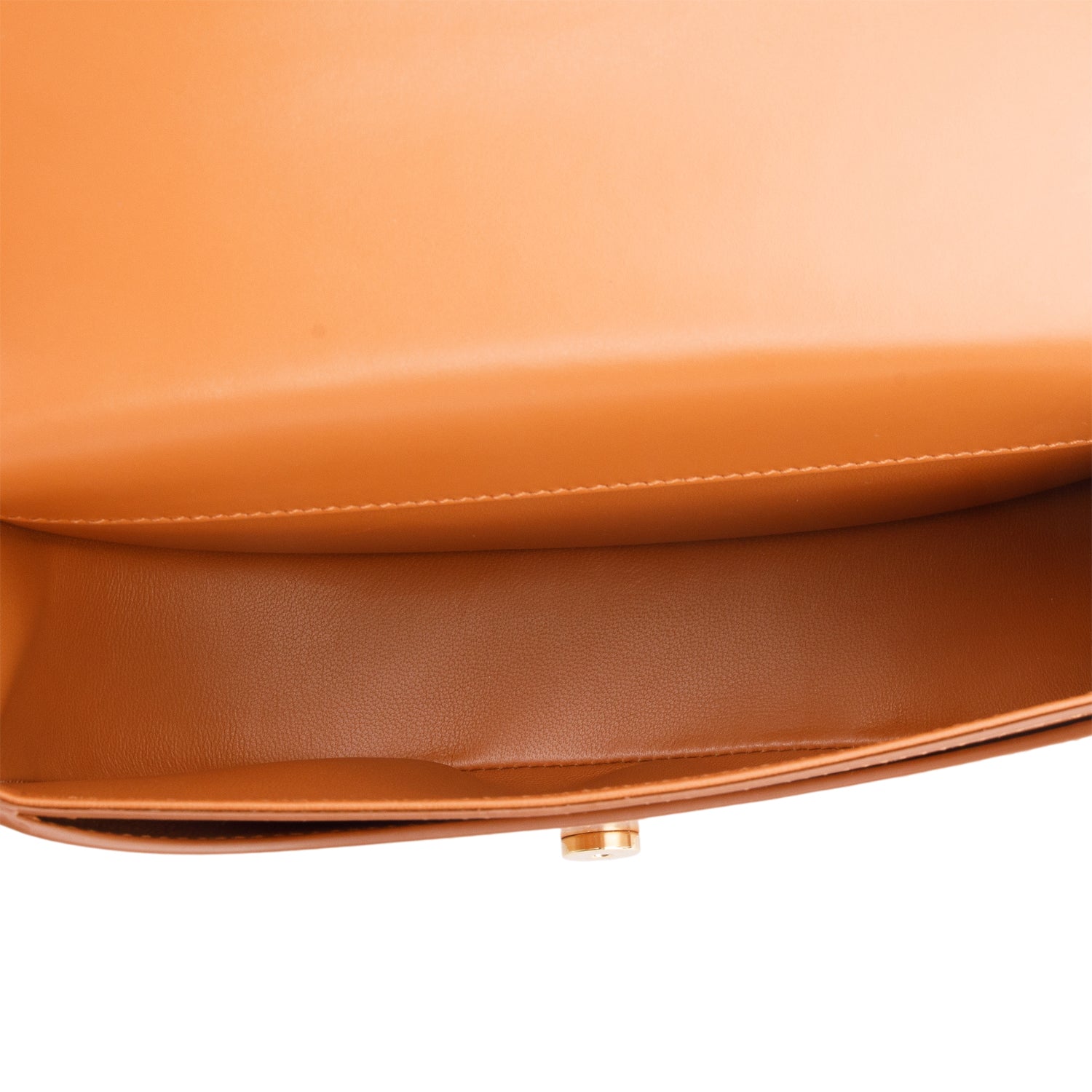 Burberry Brown Calfskin Claudinne Crossbody Bag