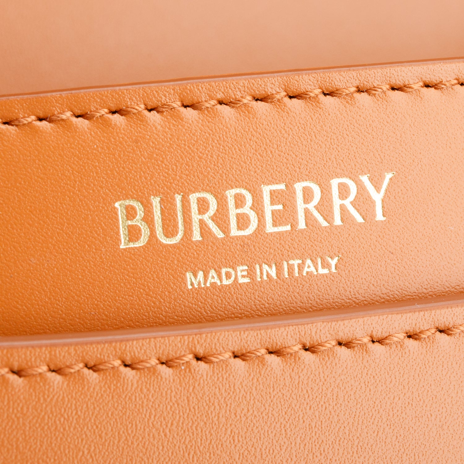 Burberry Brown Calfskin Claudinne Crossbody Bag