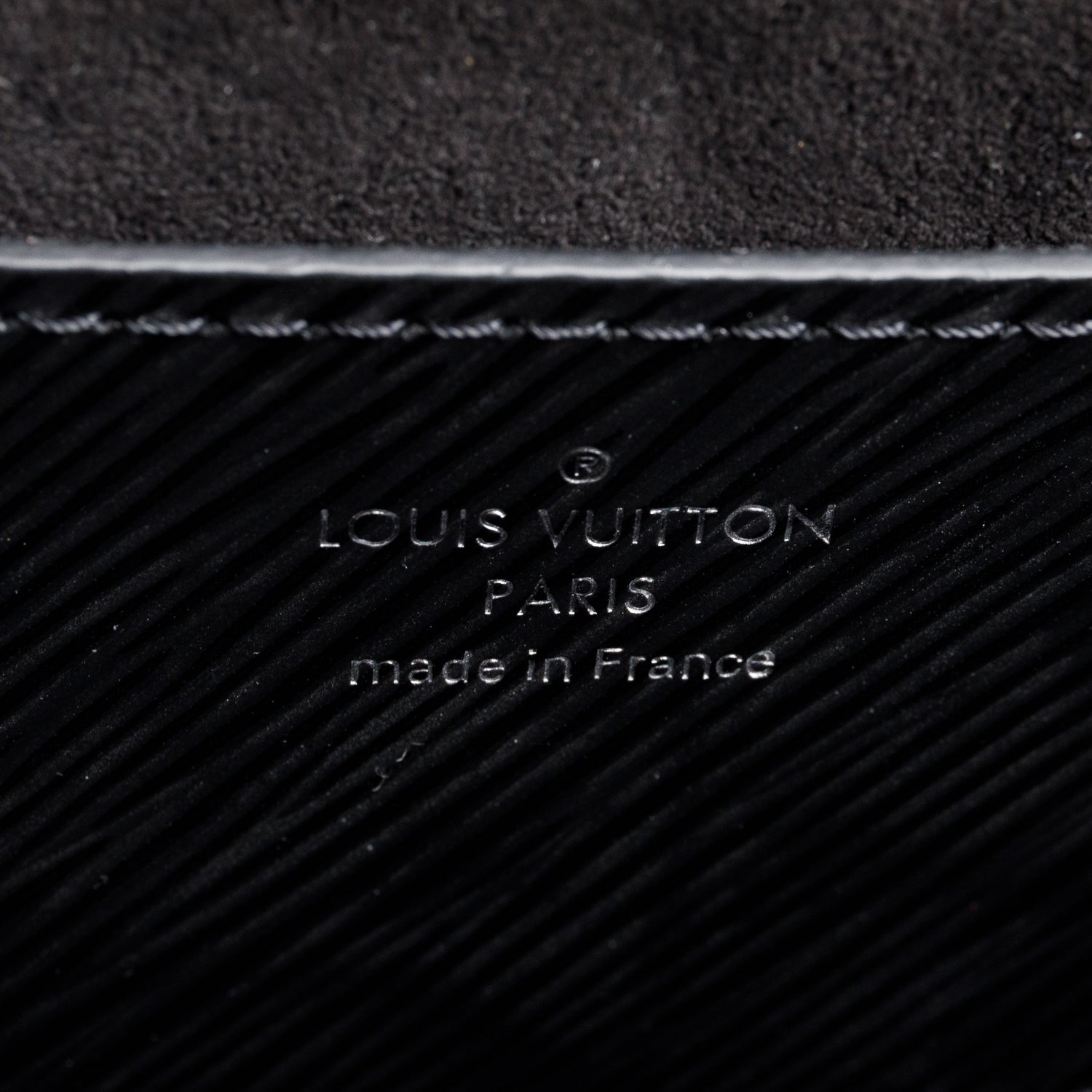 Louis Vuitton Black Epi Leather Twist MM