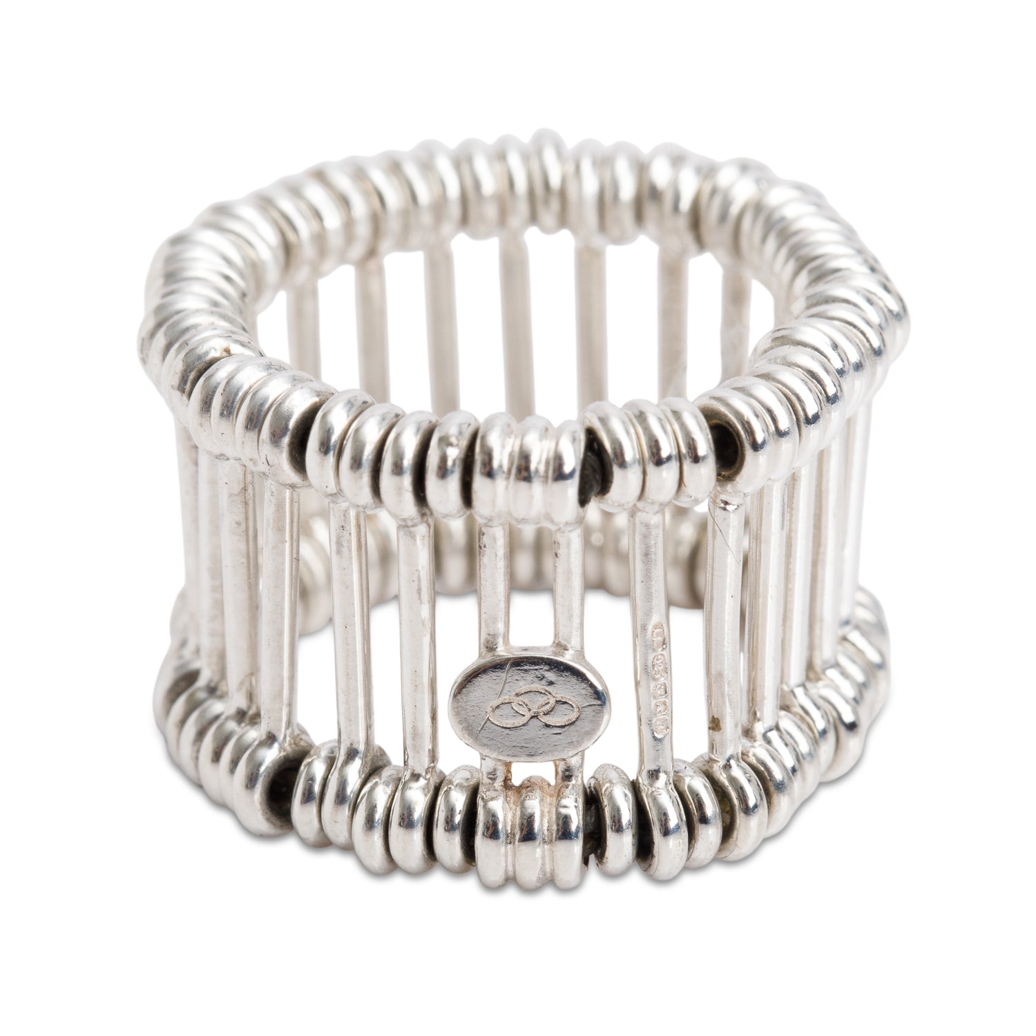 Links of London Sterling Silver Sugar Cane Stretch Ring