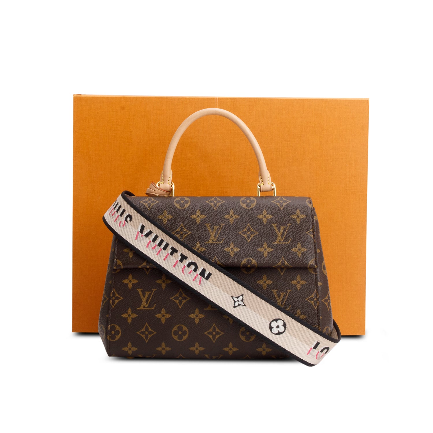 Louis Vuitton Monogram Cluny BB w/ Box & Strap