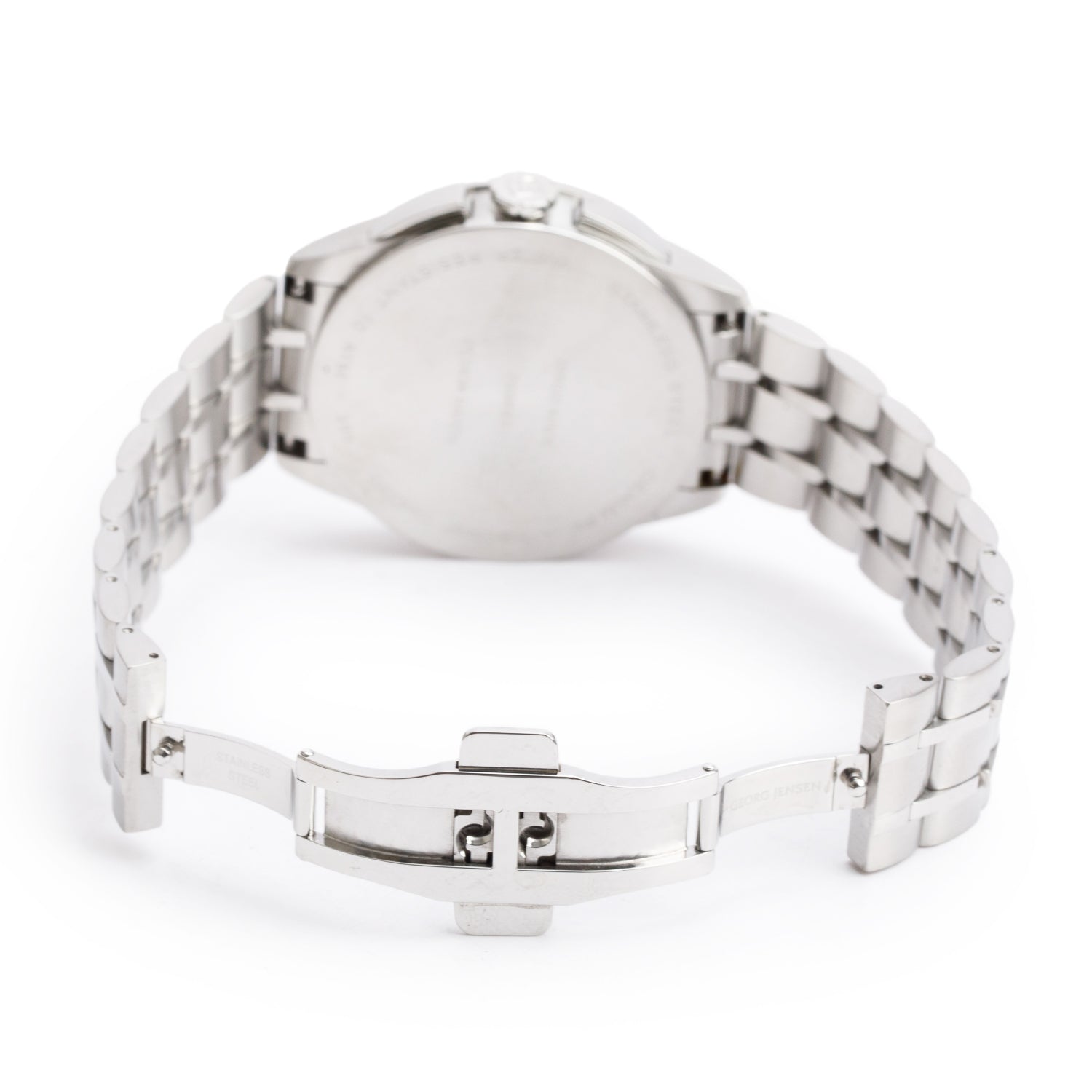 Georg Jensen Stainless Steel Vice 390 42 MM Chronograph Watch