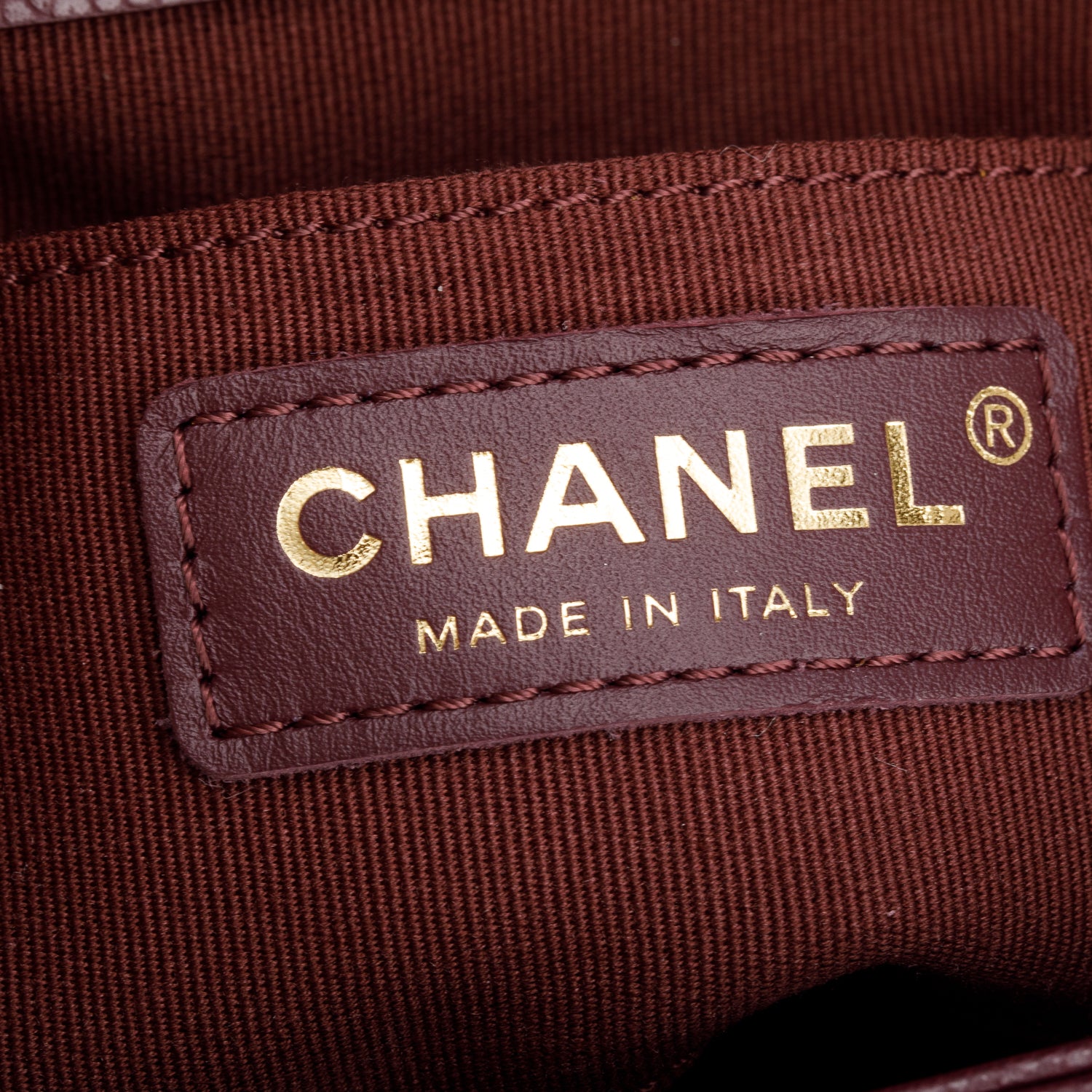 Chanel Burgundy Caviar Mini Duma Backpack