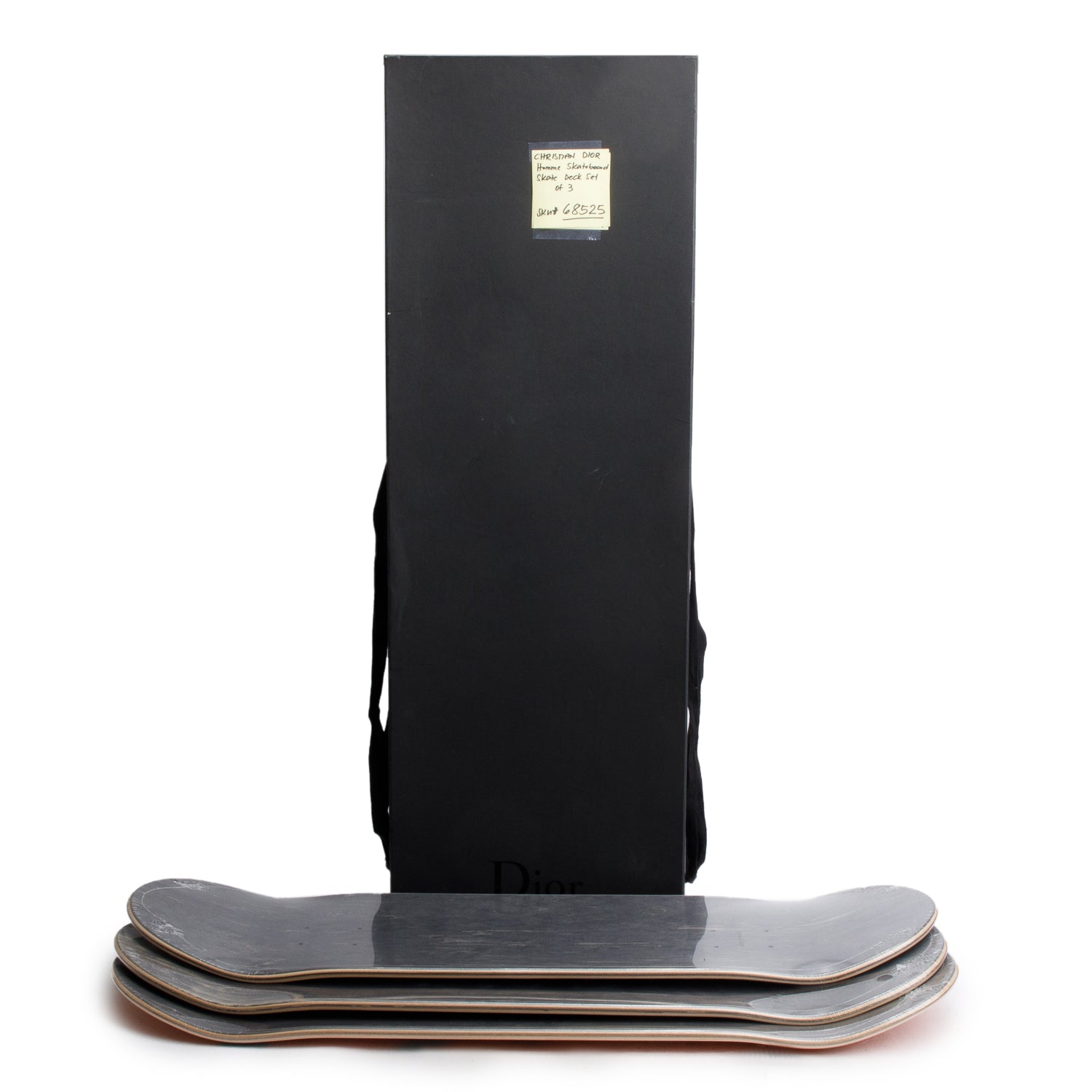 Christian Dior Homme Skateboard Skate Deck Set of 3 w/ Box