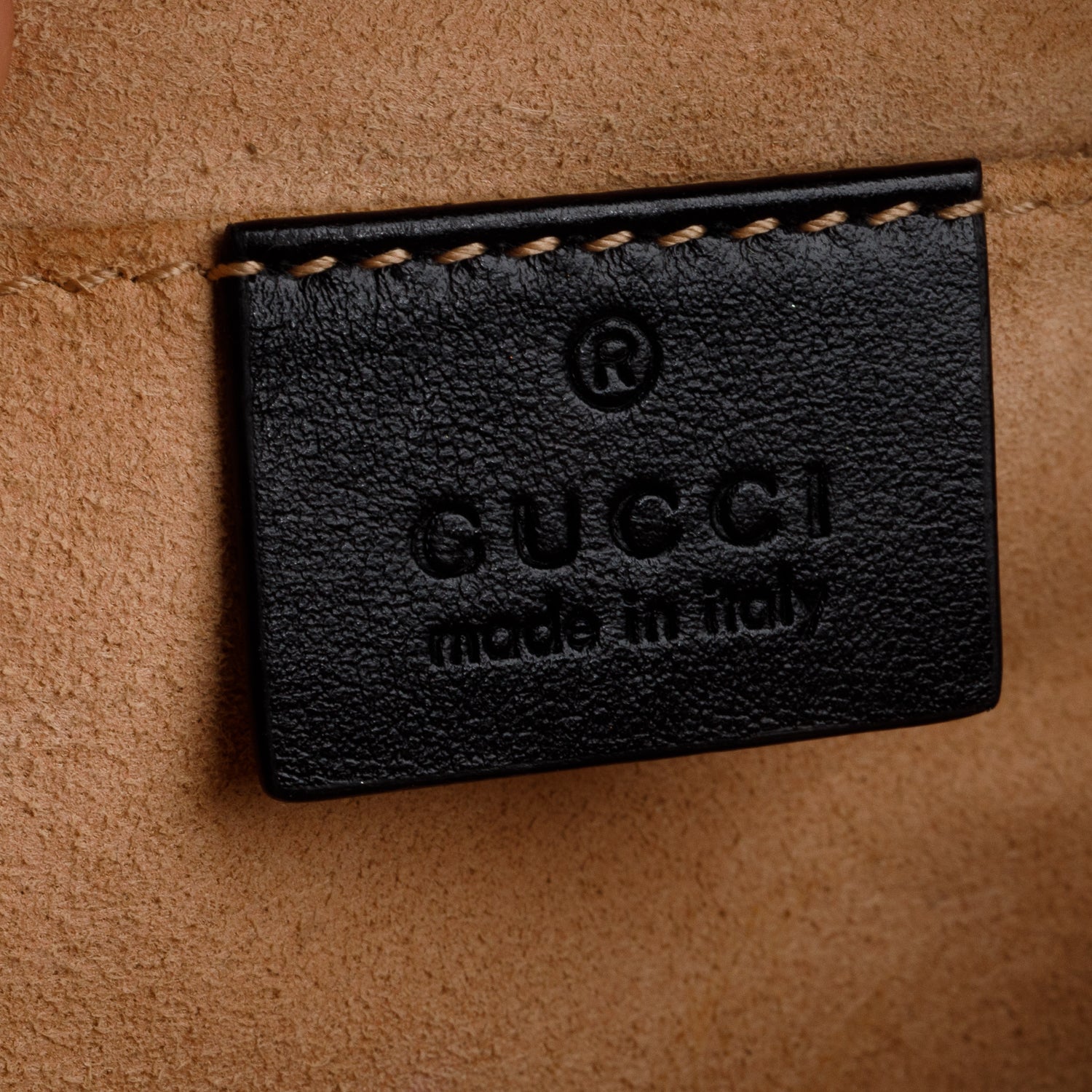Gucci Black Calfskin Matelasse Mini GG Marmont Camera Bag