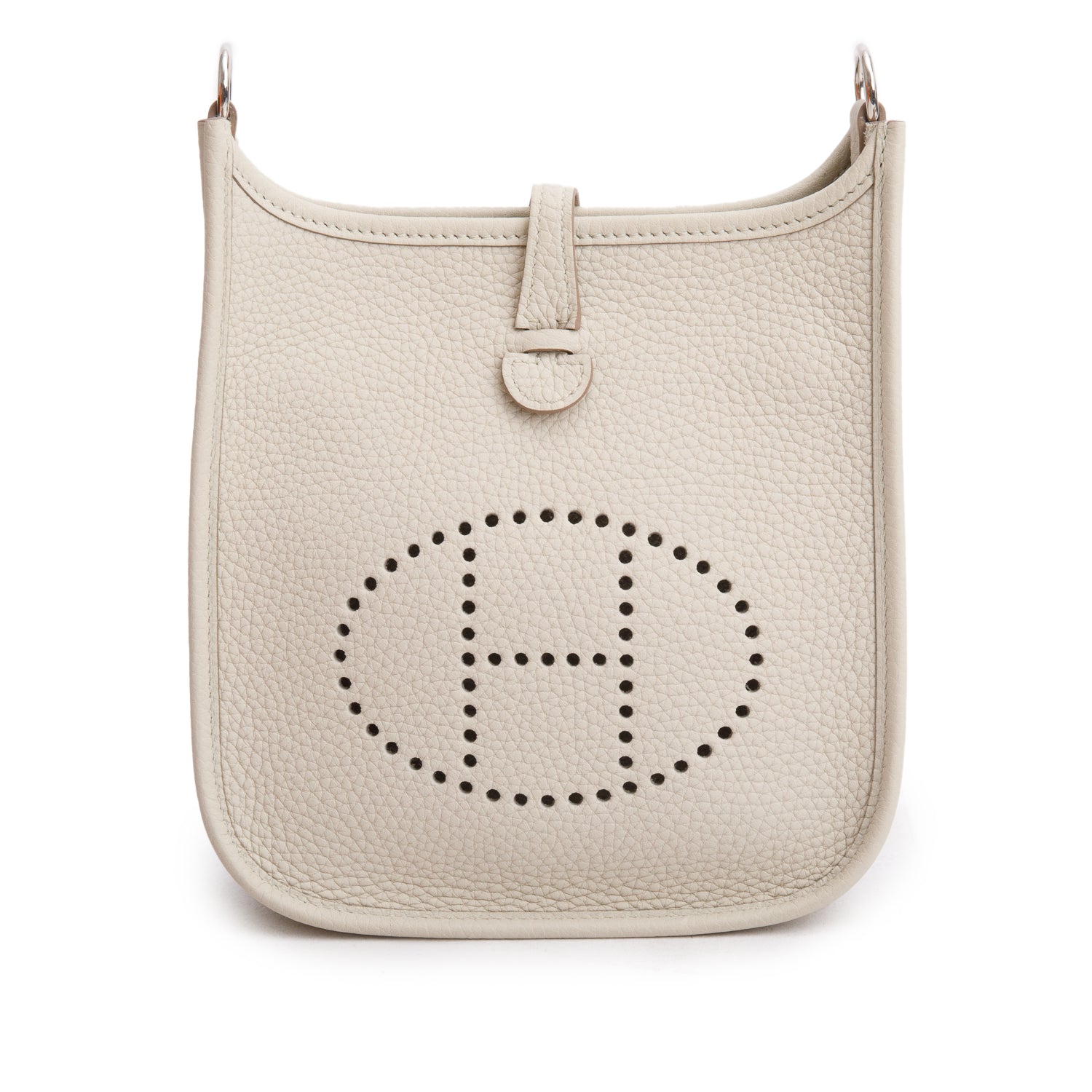 Hermes 2023 Beton Taurillon Clemence Amazone Evelyne TPM 16 w/ Box