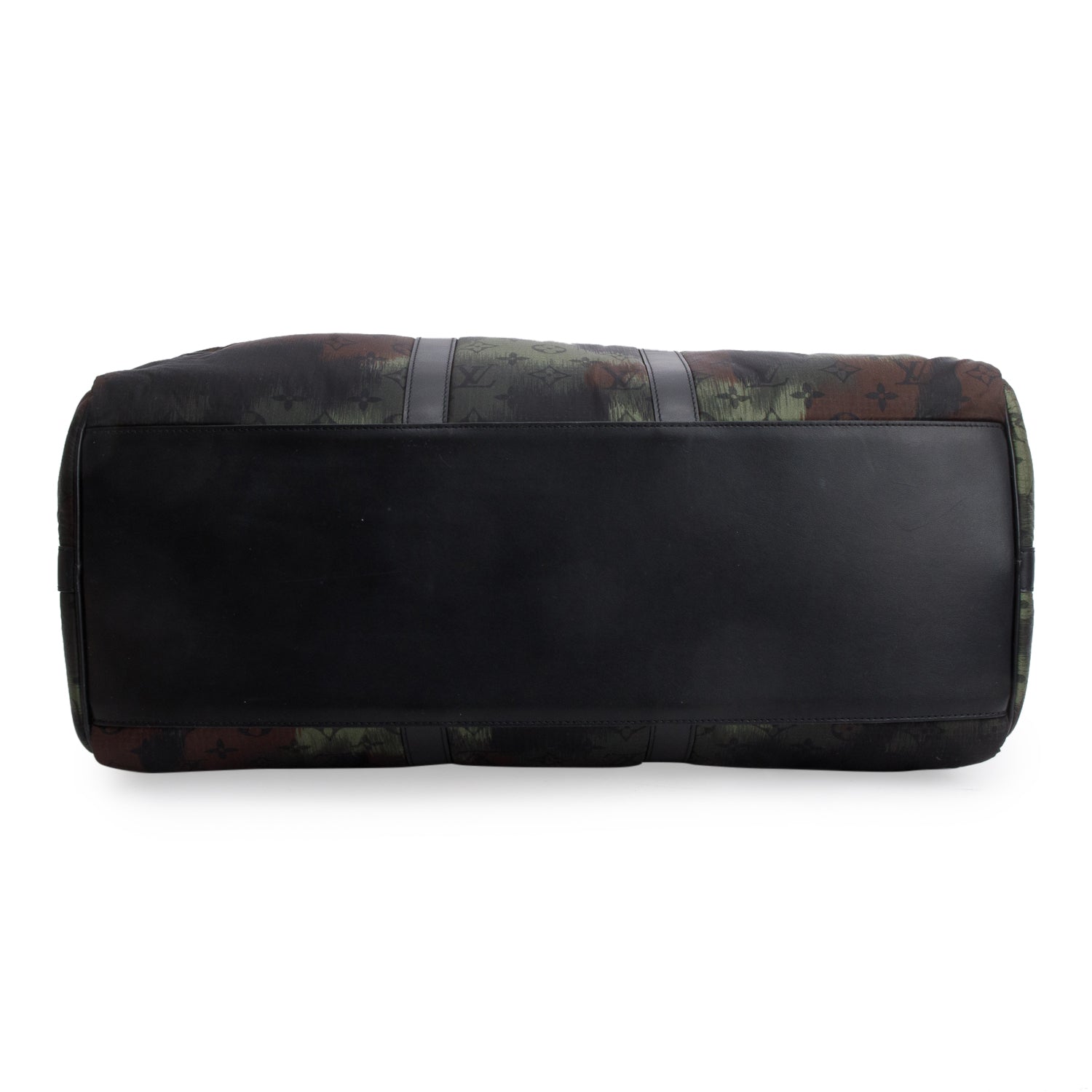 Louis Vuitton Nylon Monogram Camouflage Keepall Bandouliere 50