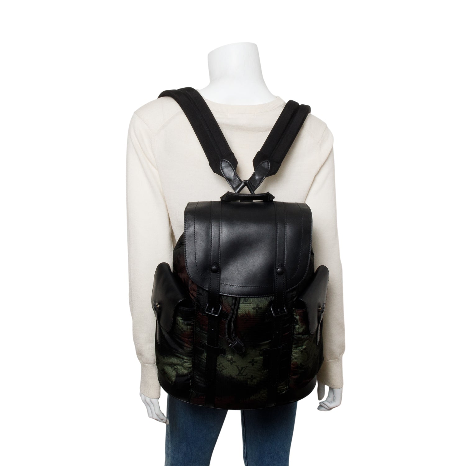 Louis Vuitton Nylon Monogram Camouflage Christopher PM Backpack