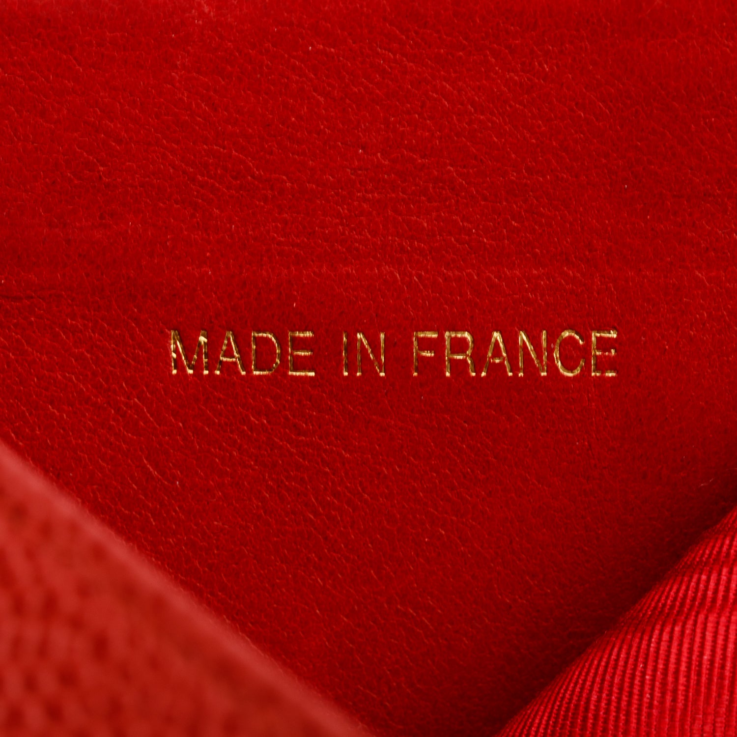 Chanel Red Caviar Timeless CC Compact French Wallet