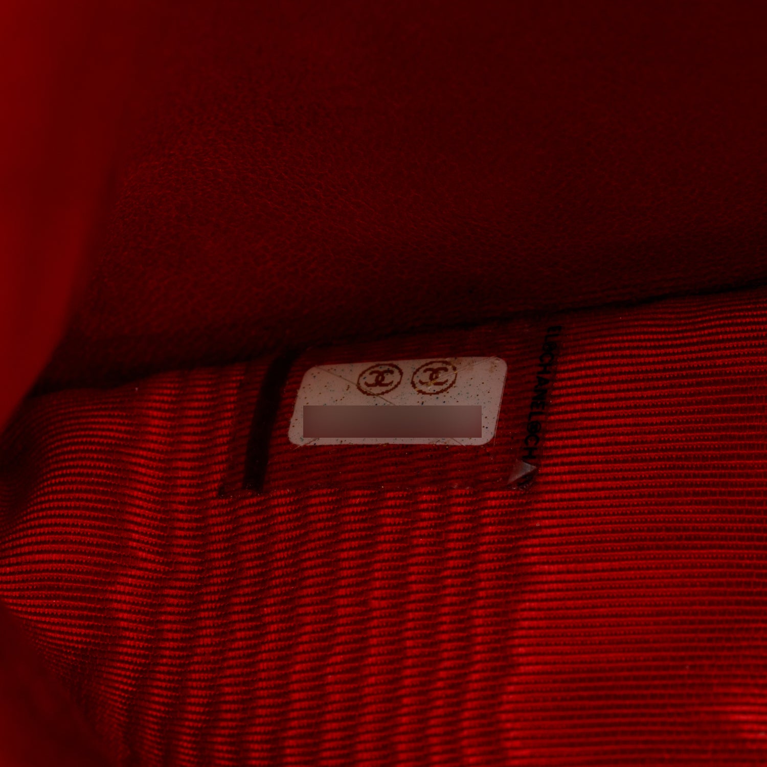 Chanel Red Caviar Timeless CC Compact French Wallet