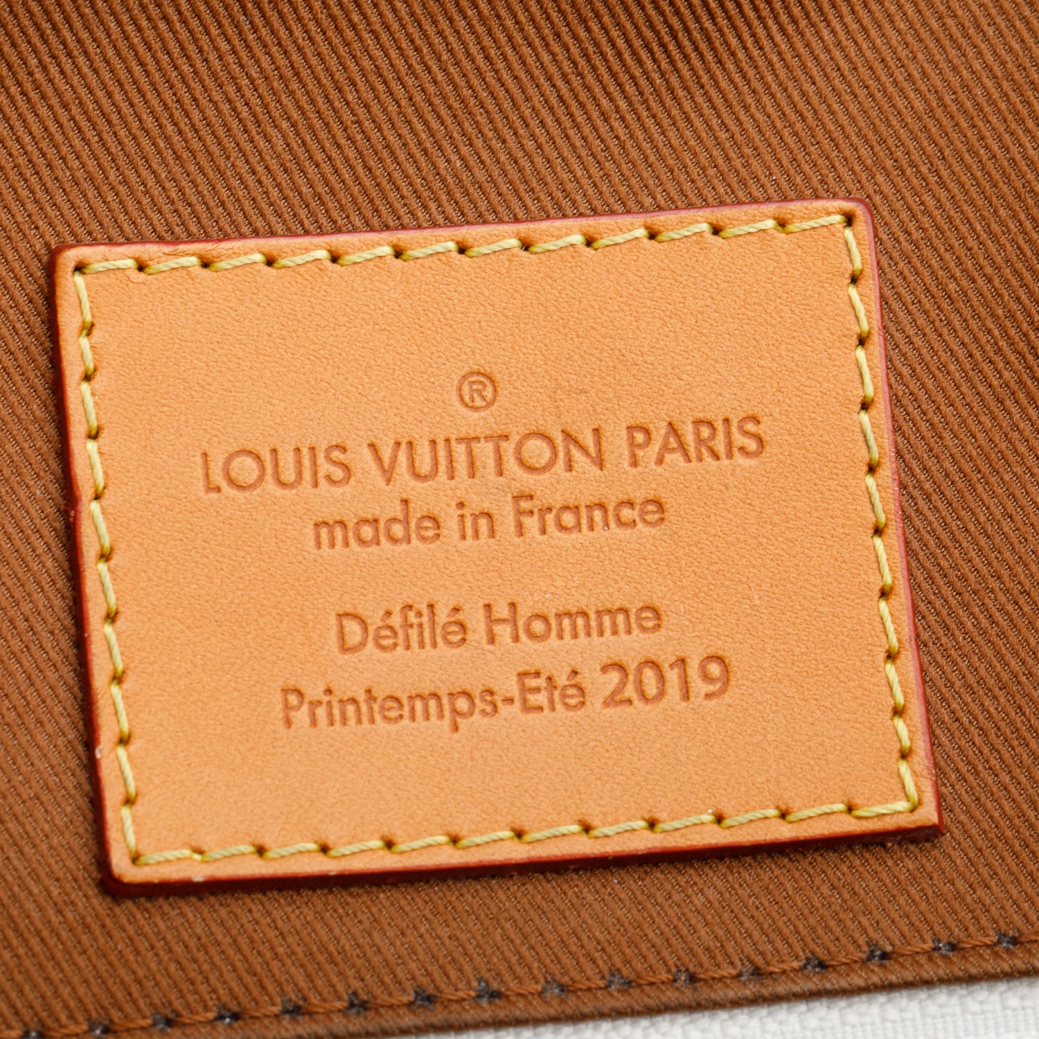 Louis Vuitton Brown Vachetta Leather Christopher GM Backpack w/ Receipt