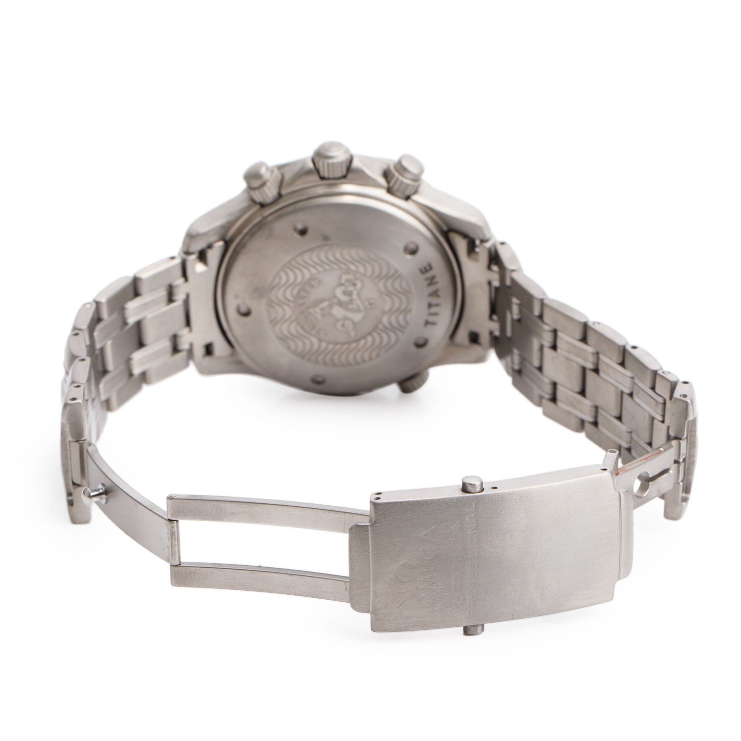 Omega Titanium Professional Chronometer 300M Seamaster 41.5 MM Automatic Chronograph Watch