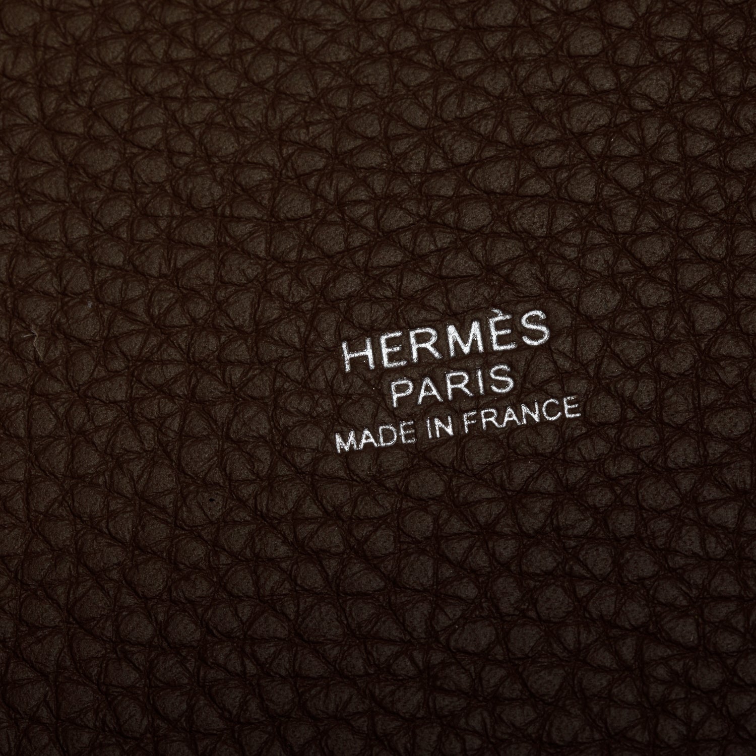 Hermes 2022 Etoupe Taurillon Clemence Picotin Lock 18 w/ Box & Receipt