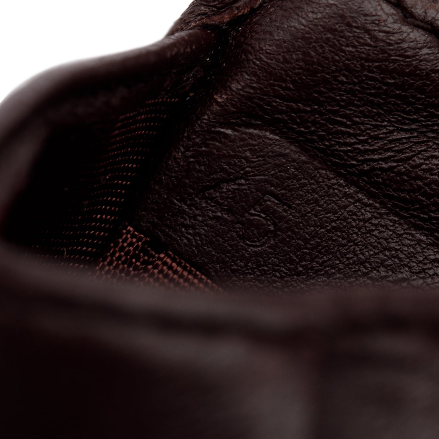 Miu Miu Brown Nappa Leather Matelasse Card Holder w/ Box