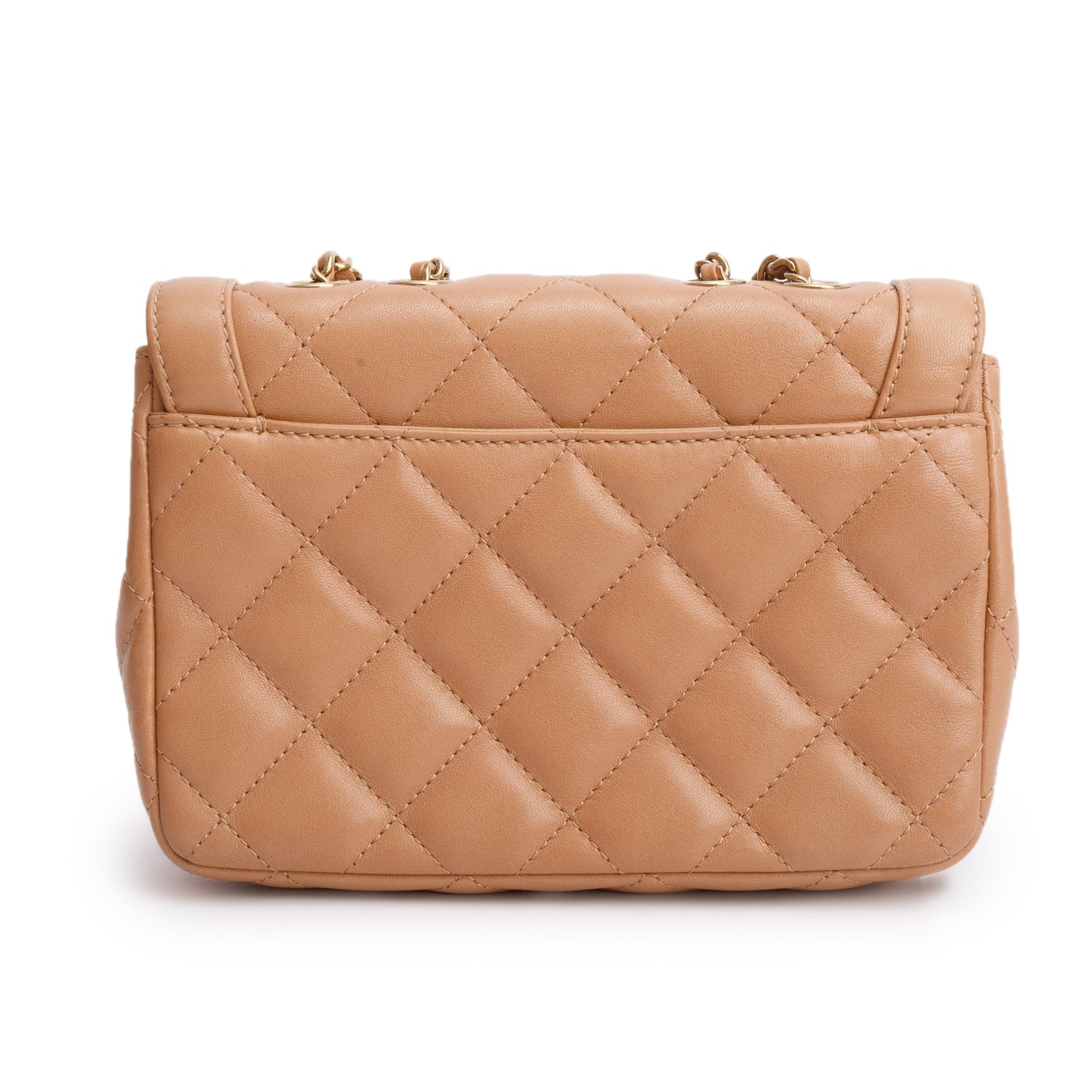 Chanel Brown Lambskin Hold the Line Flap Bag
