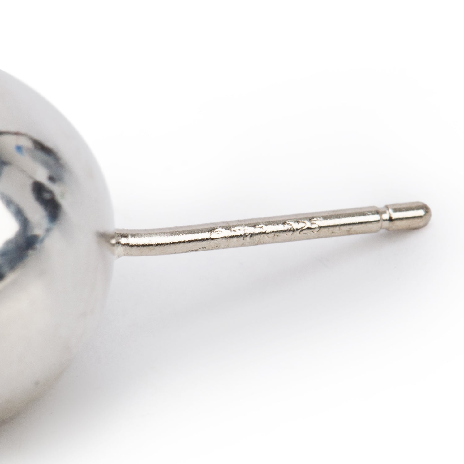 Tiffany & Co. Sterling Silver HardWear 10 MM Ball Earrings