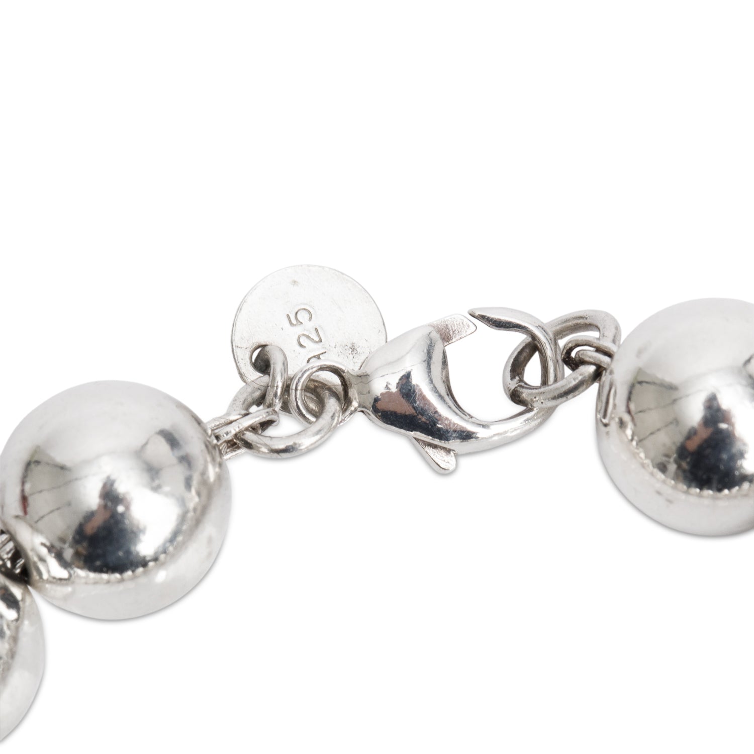 Tiffany & Co. Sterling Silver 10 MM HardWear Ball Bracelet