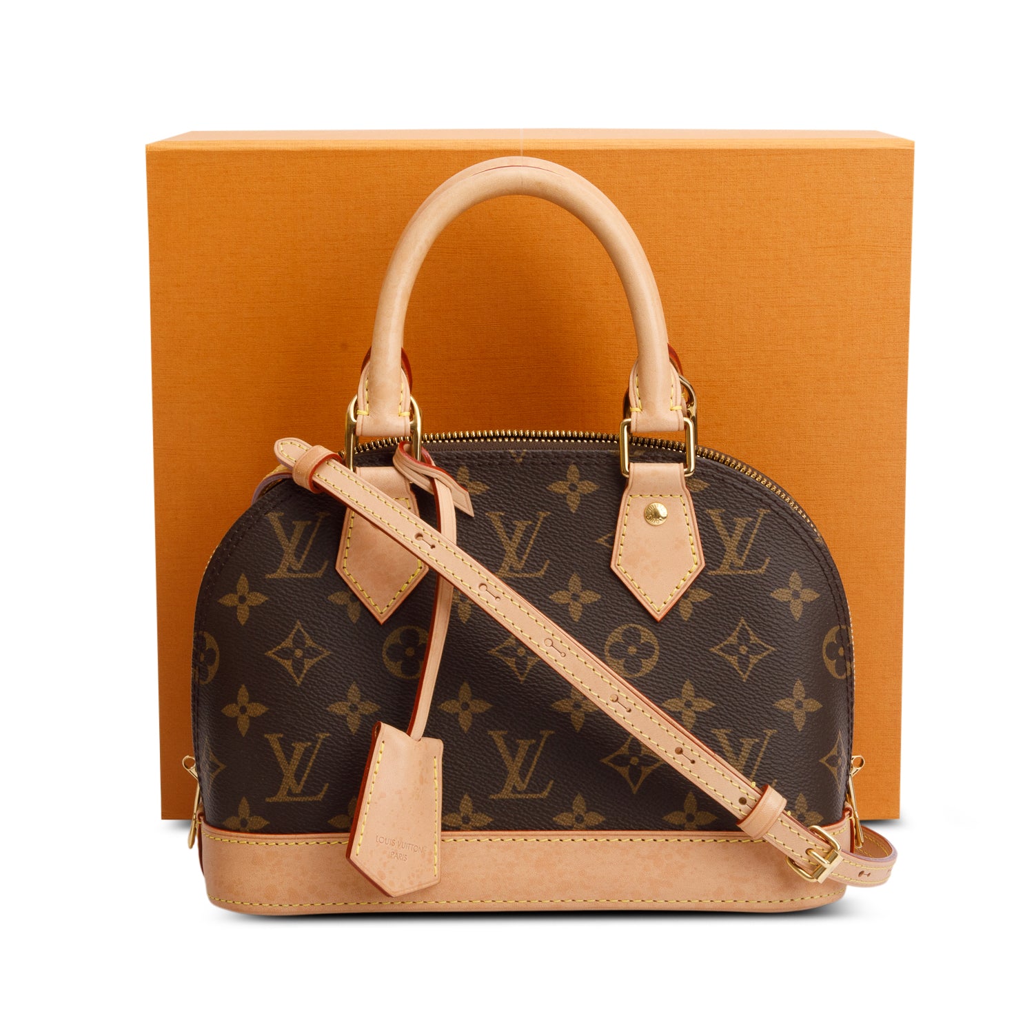 Louis Vuitton Monogram Alma BB w/ Box & Strap