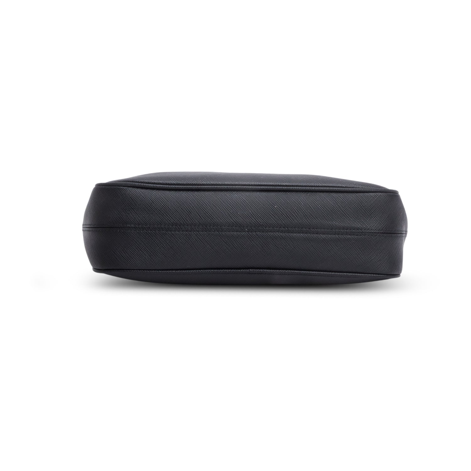 Prada Black Saffiano Leather Re-Edition 2005 Shoulder Bag w/ Straps