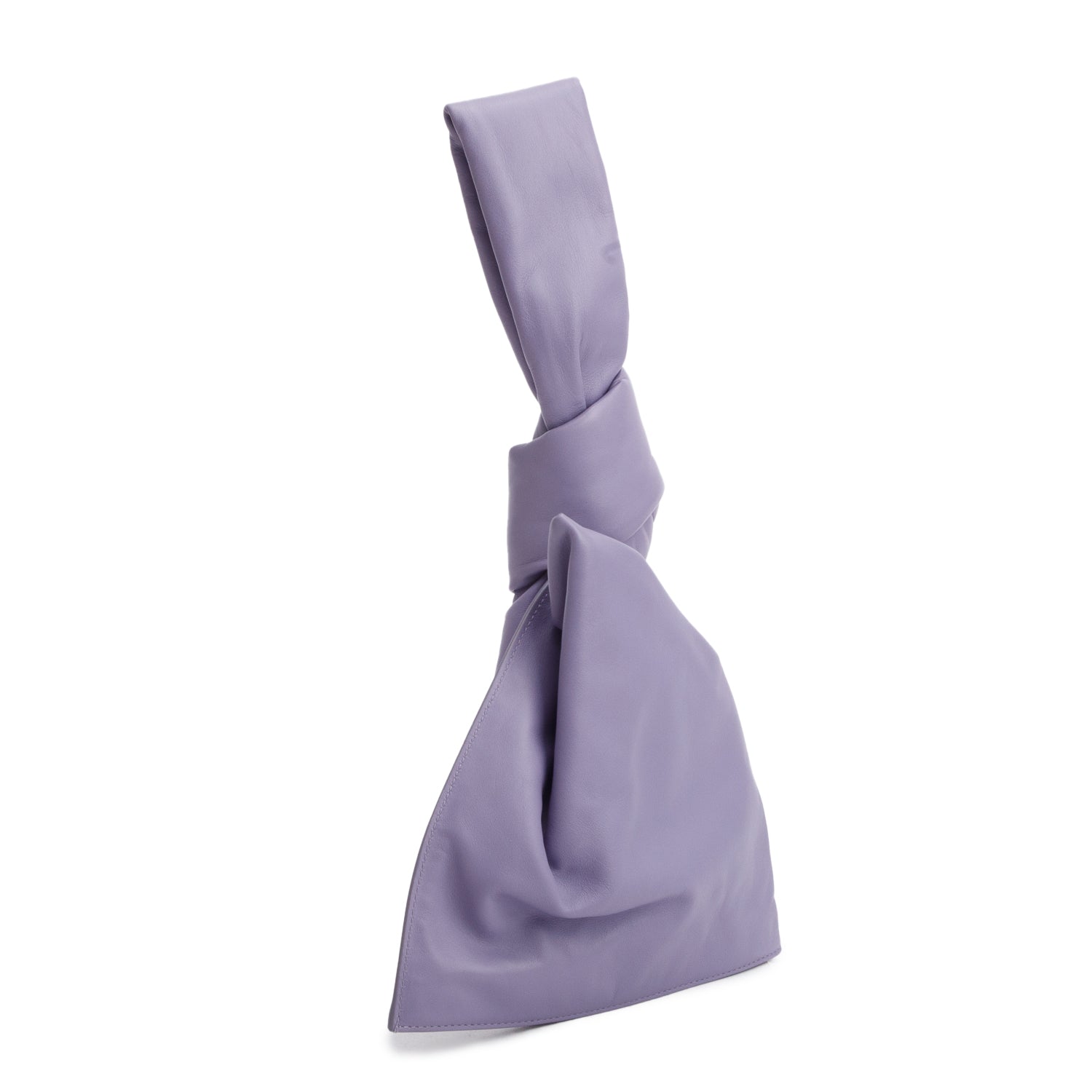 Bottega Veneta Purple Calfskin Mini BV Twist