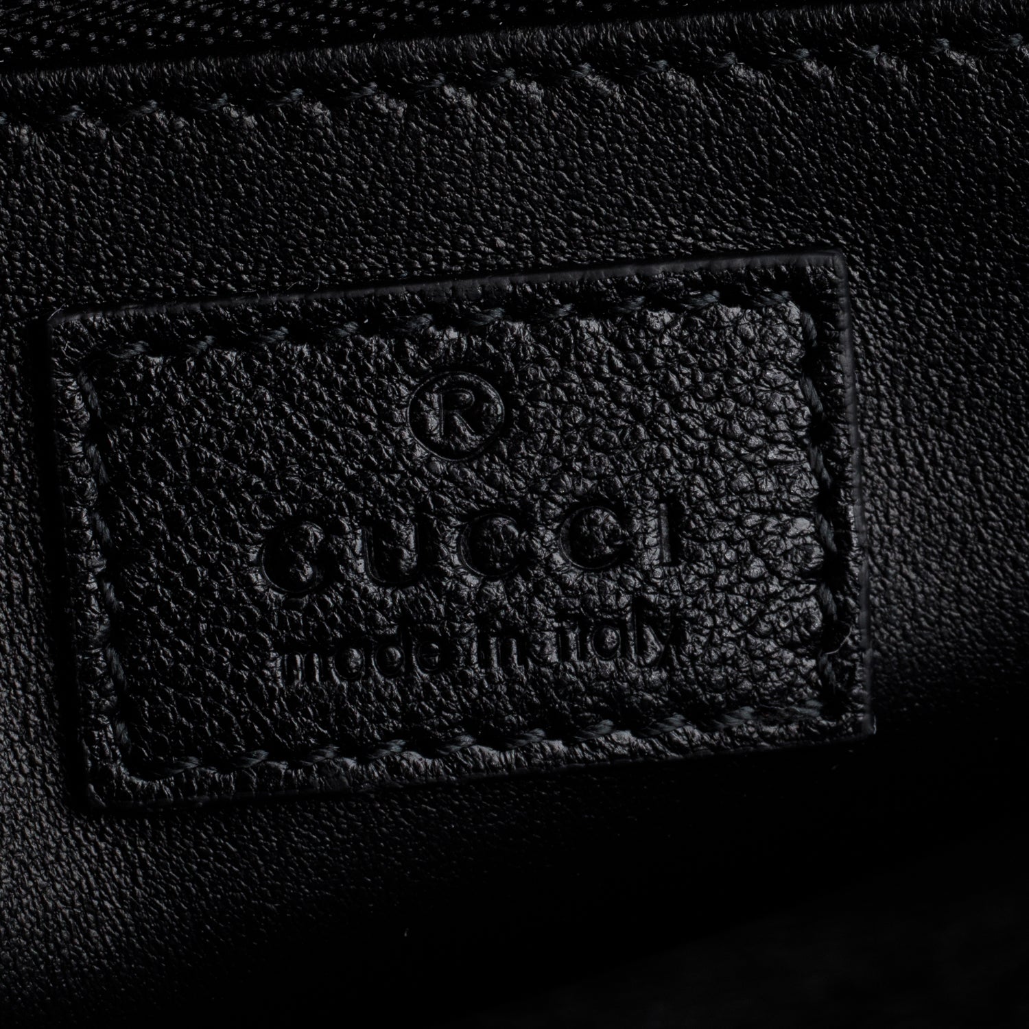 Gucci Black Leather Shearling Trim Horsebit 1955 Small Shoulder Bag