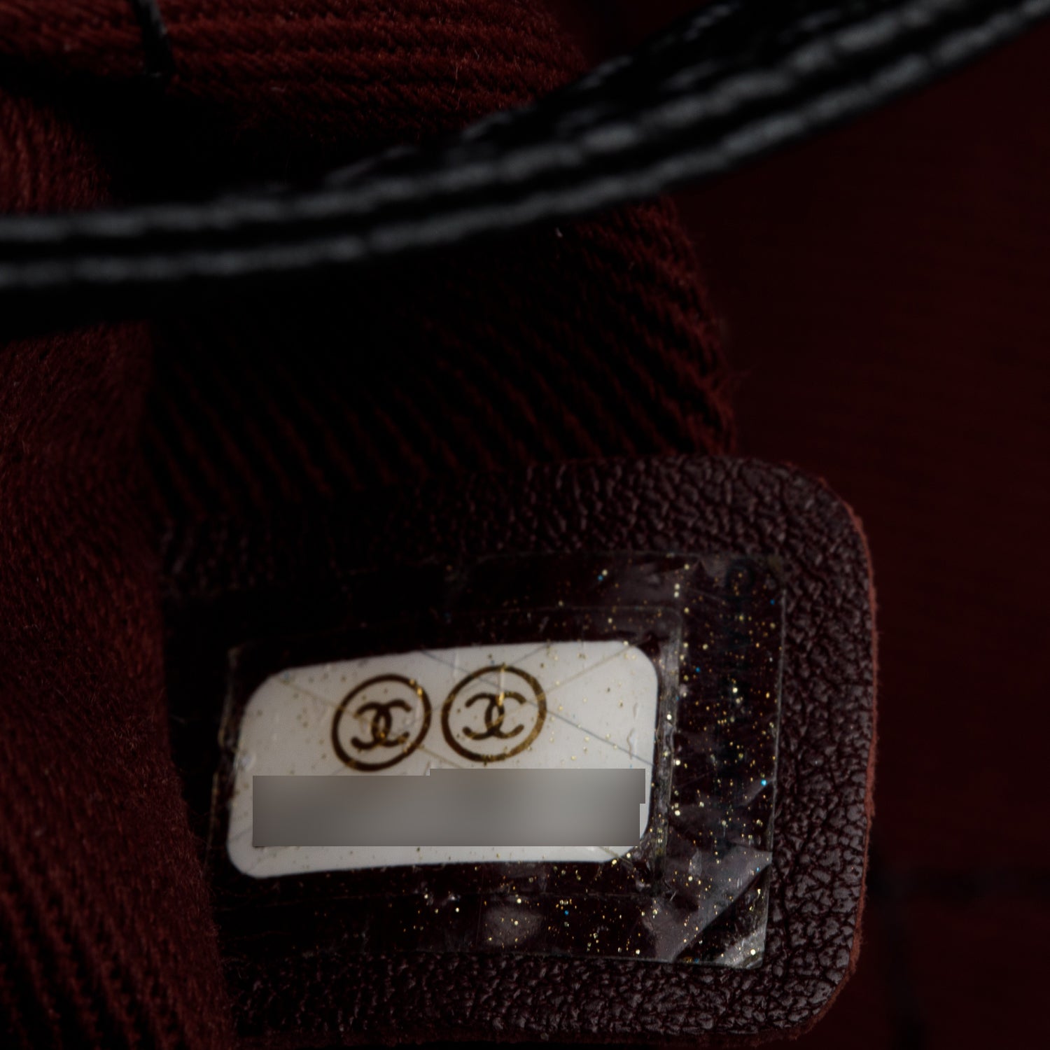 Chanel Black Caviar Quilted Deauville Bowling Bag